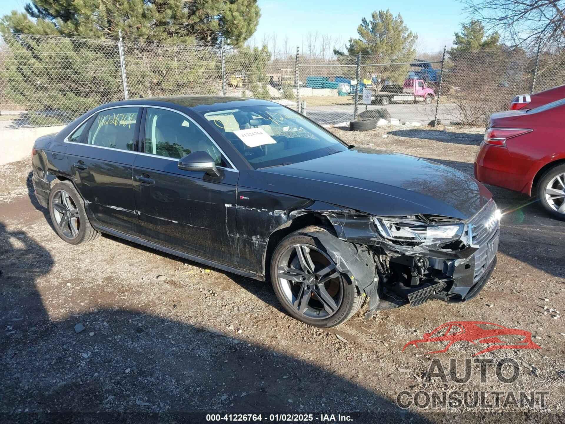 AUDI A4 2018 - WAUENAF43JN000938