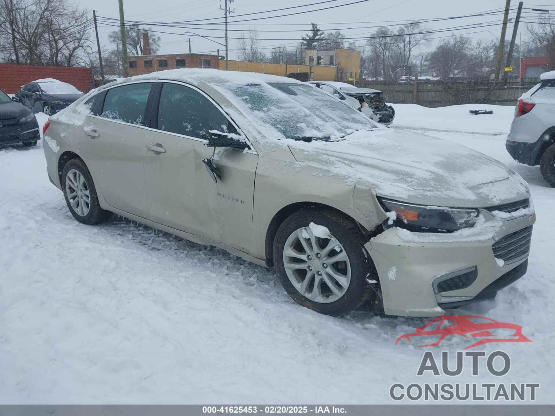 CHEVROLET MALIBU 2016 - 1G1ZE5ST5GF265932