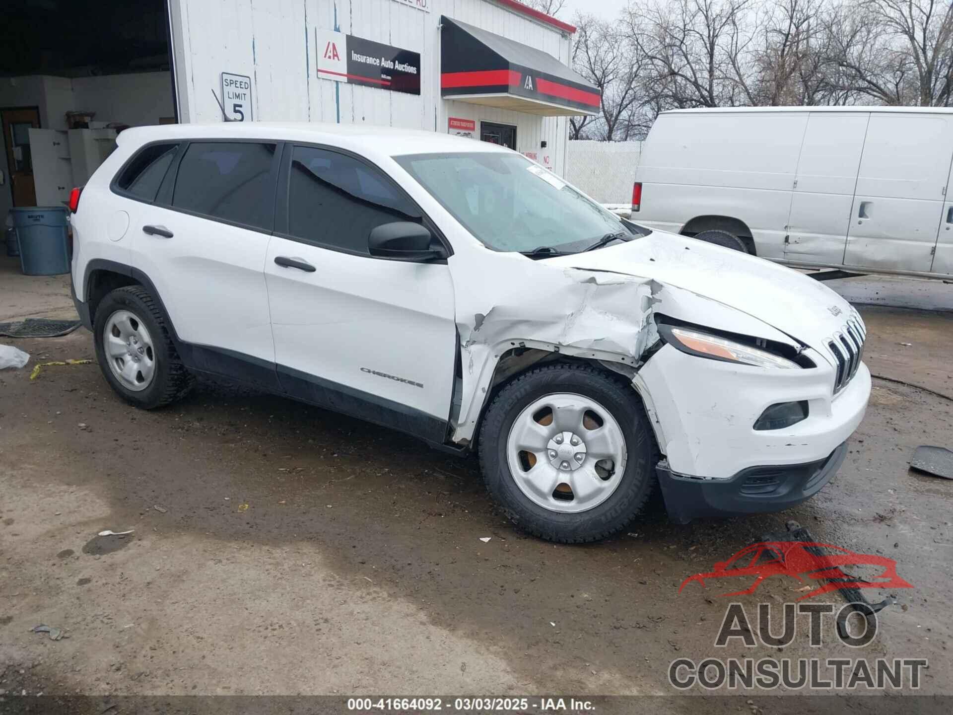 JEEP CHEROKEE 2016 - 1C4PJLAB8GW108225