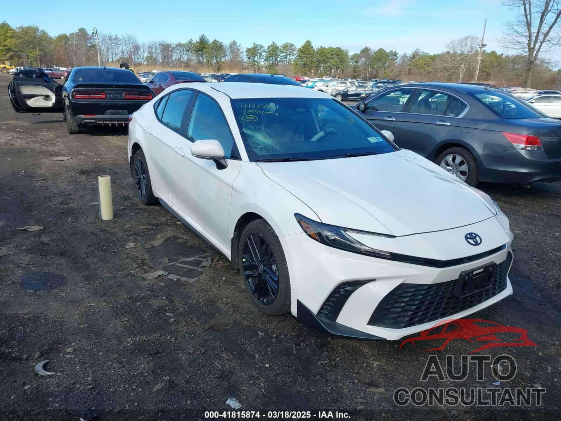 TOYOTA CAMRY 2025 - 4T1DBADK3SU518334