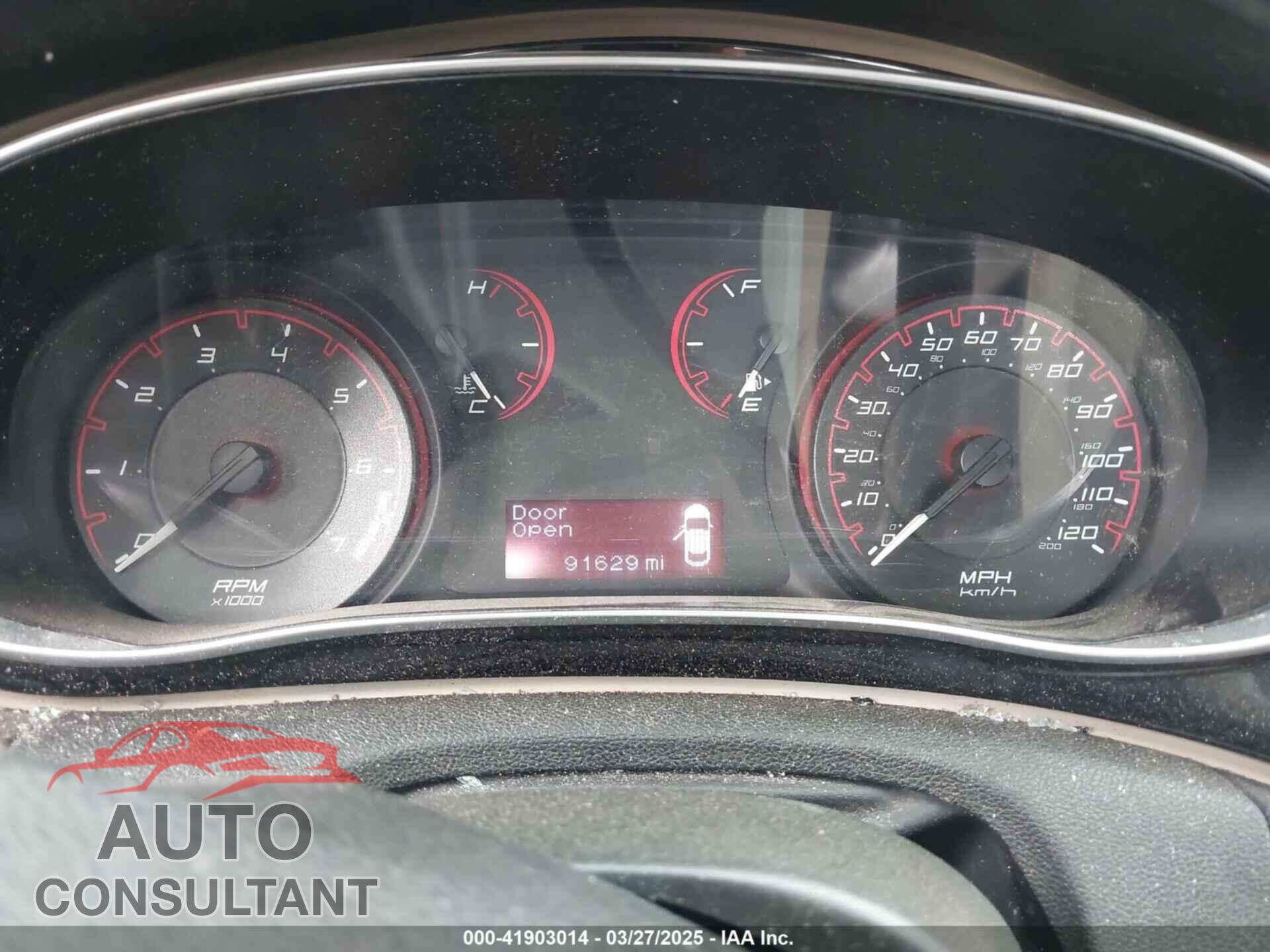 DODGE DART 2015 - 1C3CDFBB3FD253094