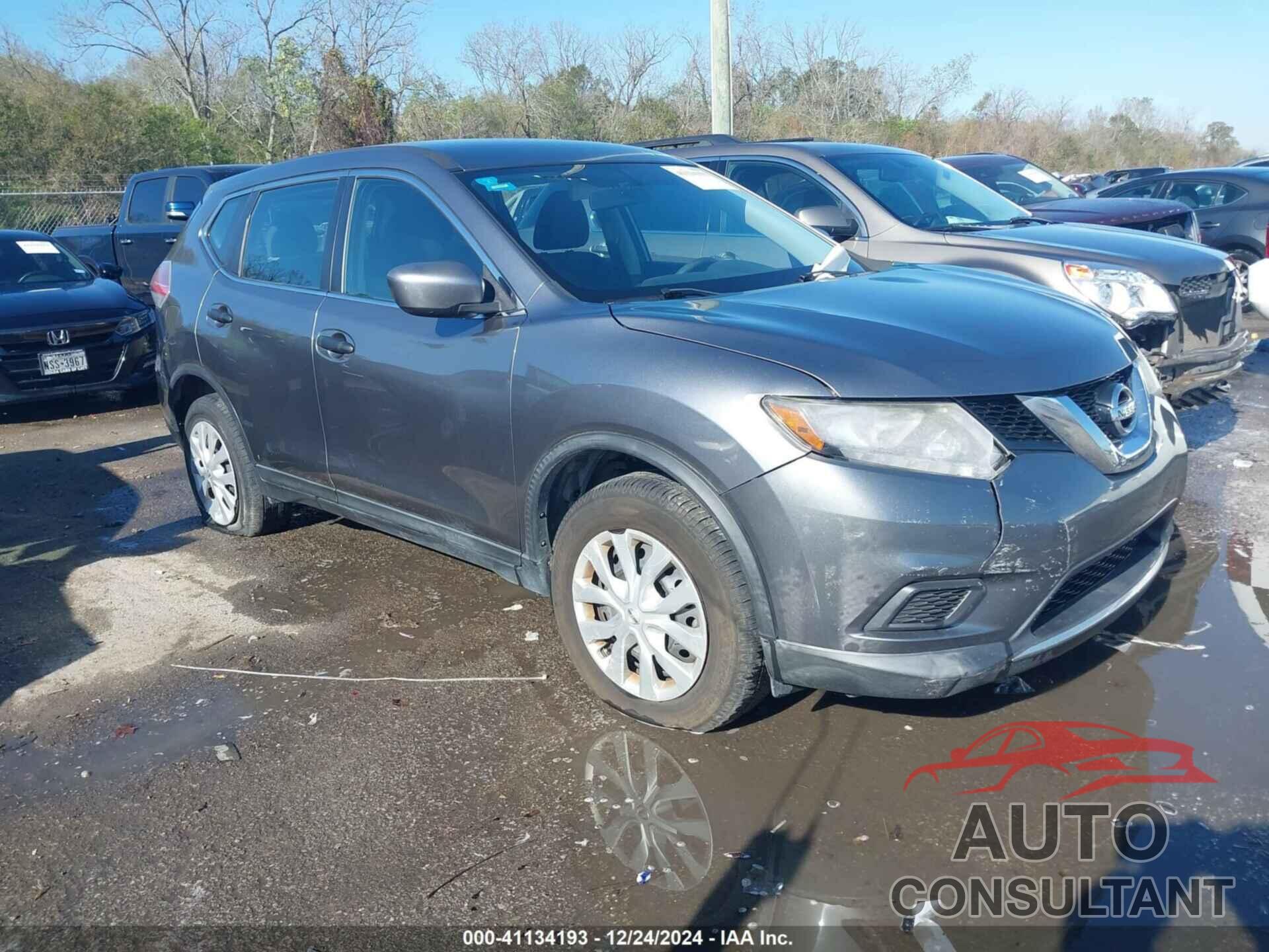 NISSAN ROGUE 2016 - KNMAT2MV5GP610104