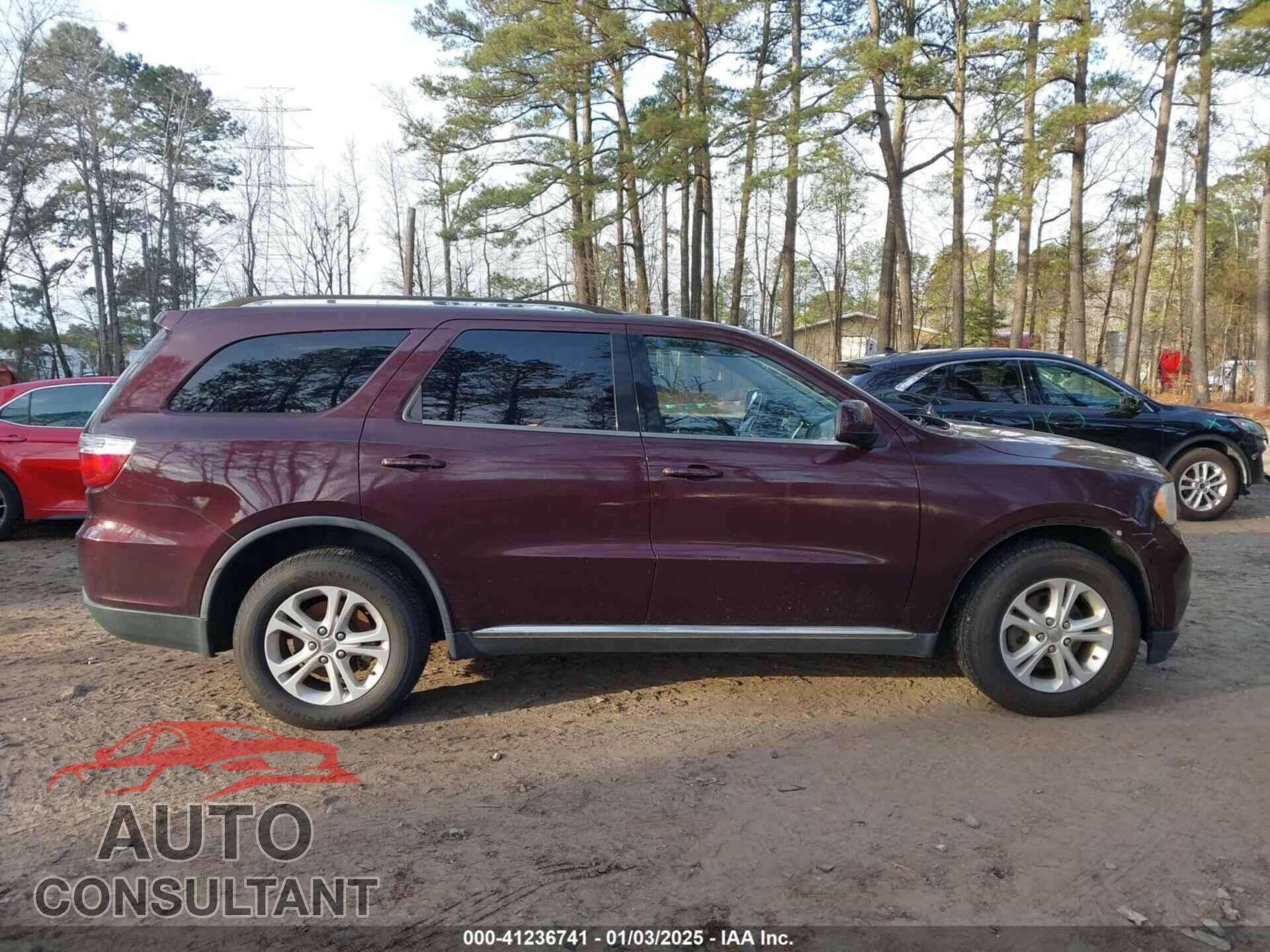 DODGE DURANGO 2012 - 1C4RDJAG7CC147013