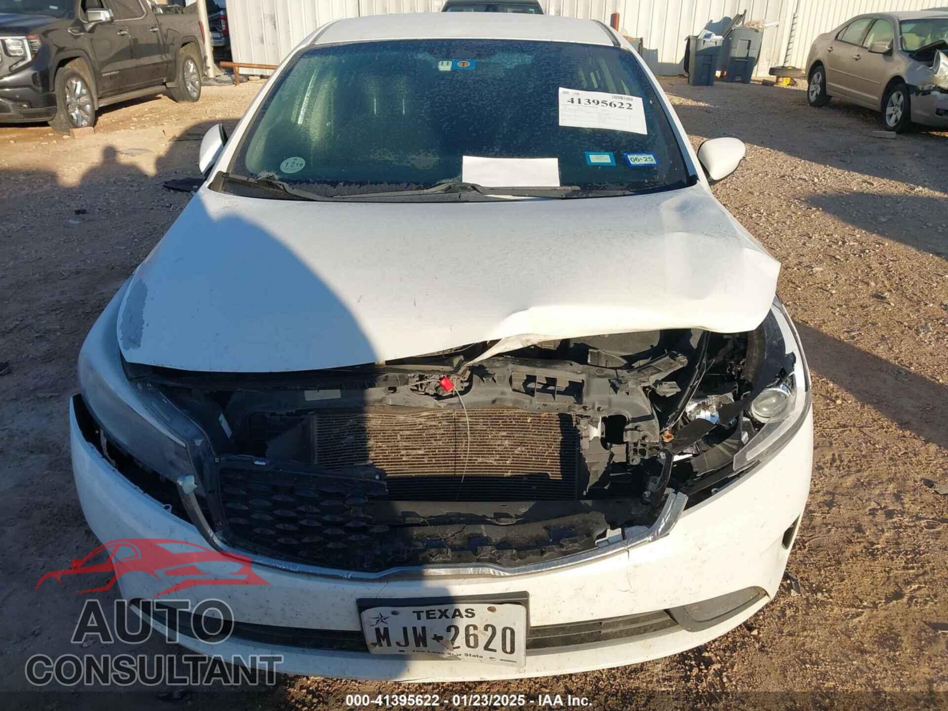 KIA FORTE 2017 - 3KPFK4A78HE082702