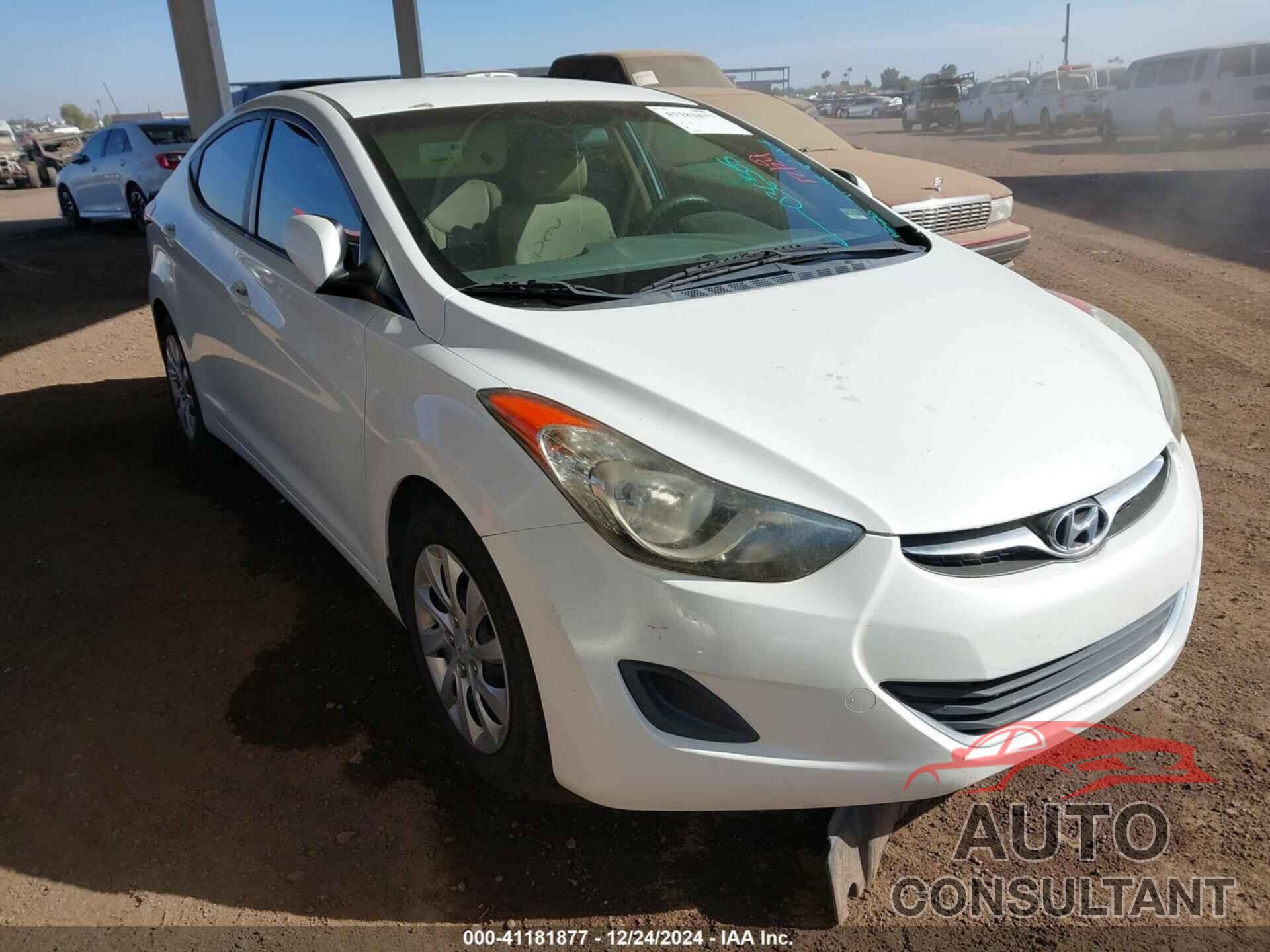 HYUNDAI ELANTRA 2011 - 5NPDH4AE8BH036505