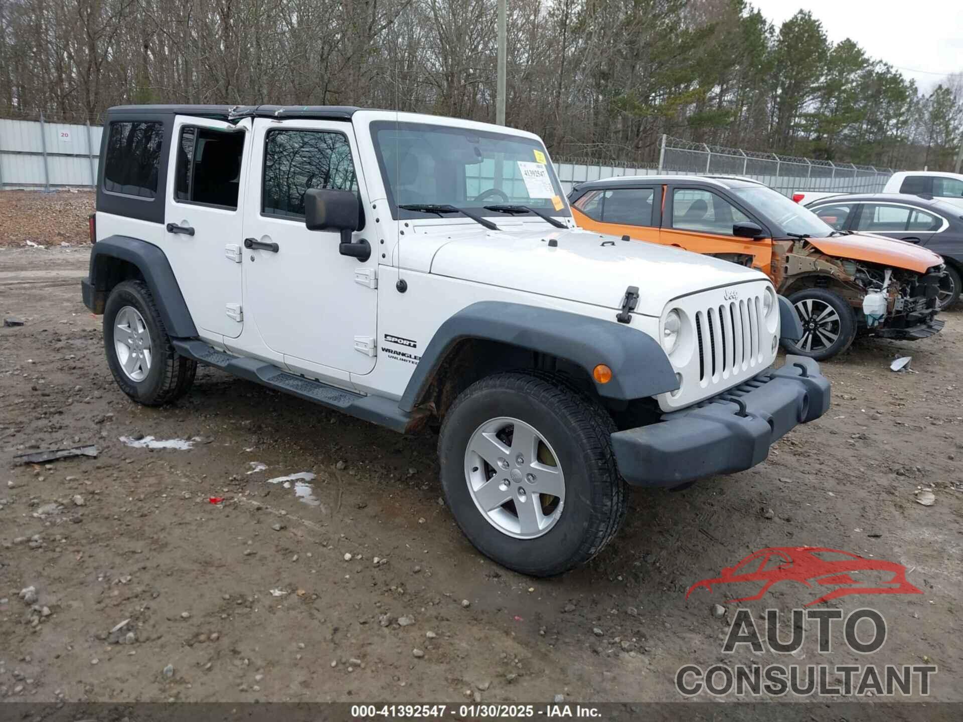 JEEP WRANGLER UNLIMITED 2016 - 1C4BJWDG3GL107035