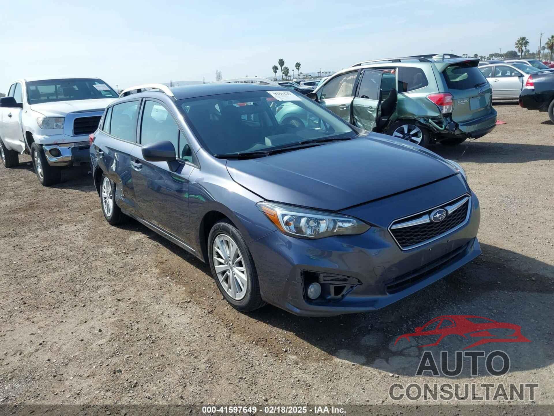 SUBARU IMPREZA 2017 - 4S3GTAD6XH3723102