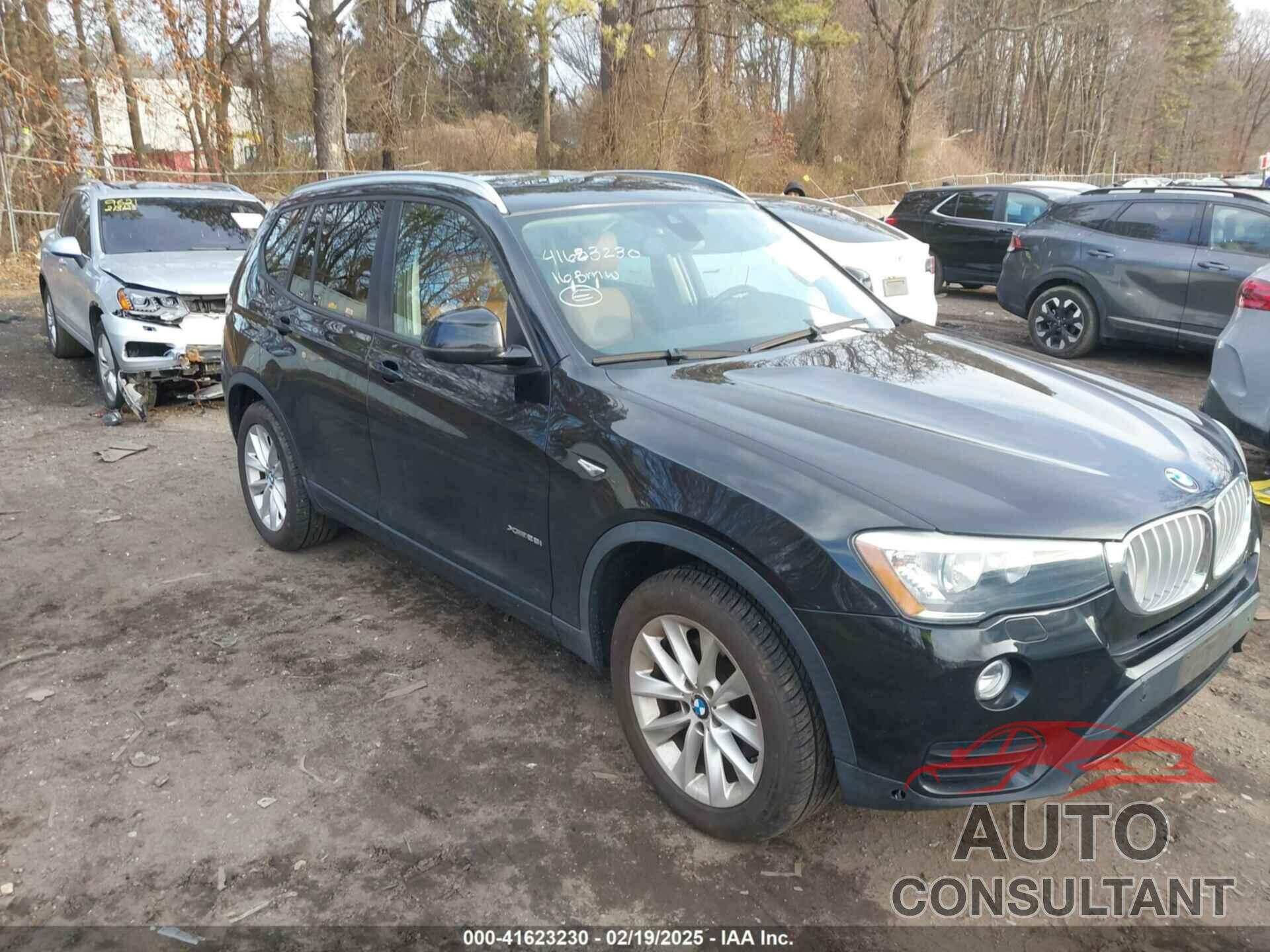 BMW X3 2016 - 5UXWX9C52G0D66412