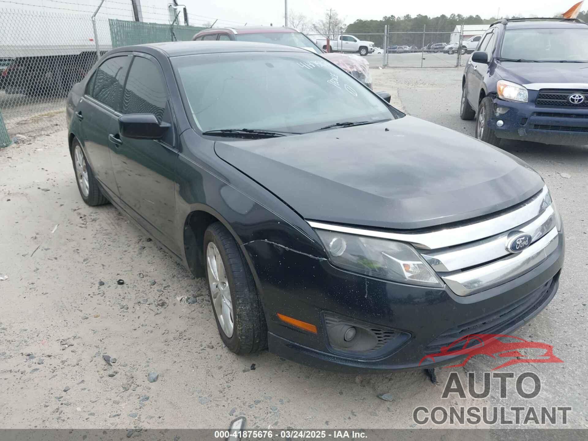 FORD FUSION 2012 - 3FAHP0HA6CR273451