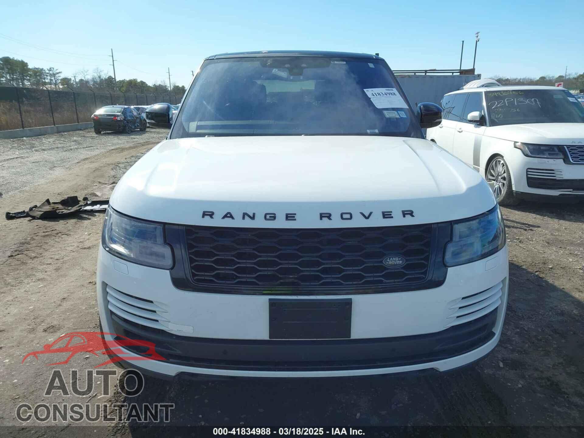 LAND ROVER RANGE ROVER 2019 - SALGS2SV2KA557849
