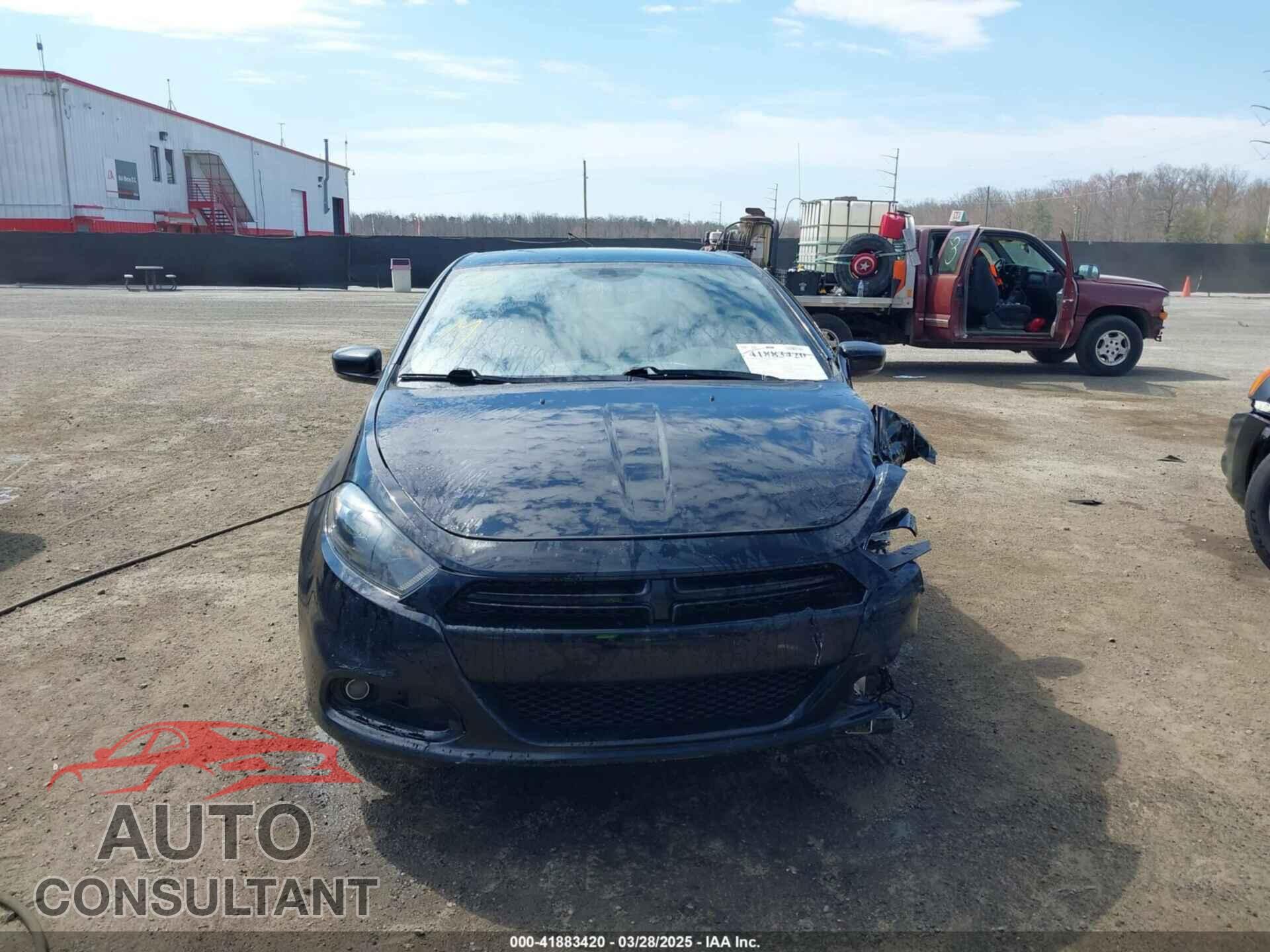 DODGE DART 2013 - 1C3CDFCH3DD338470