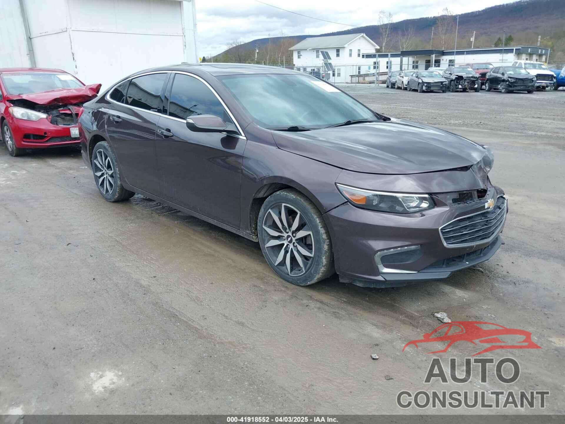 CHEVROLET MALIBU 2016 - 1G1ZE5ST3GF286357