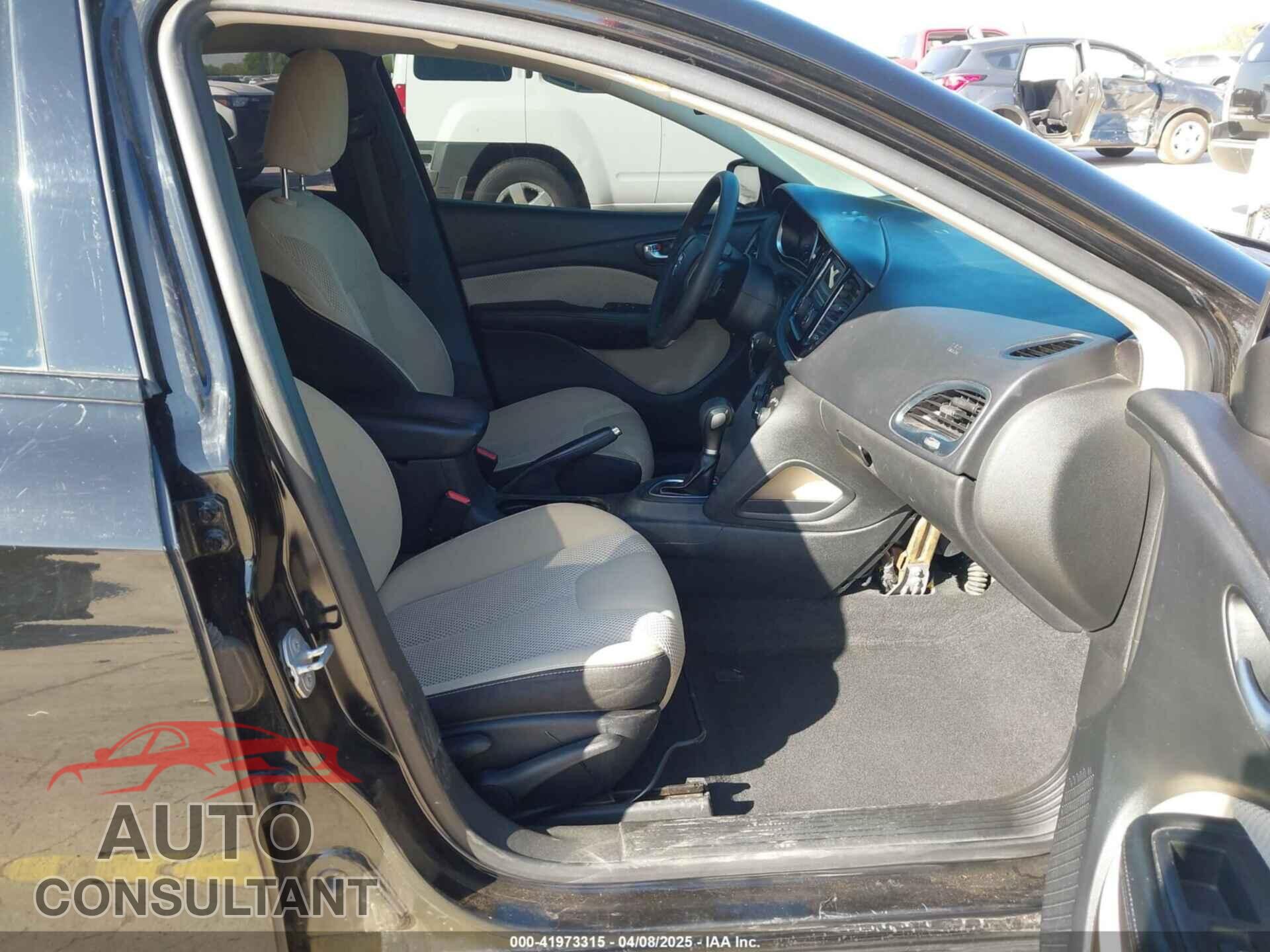 DODGE DART 2015 - 1C3CDFBB1FD286742