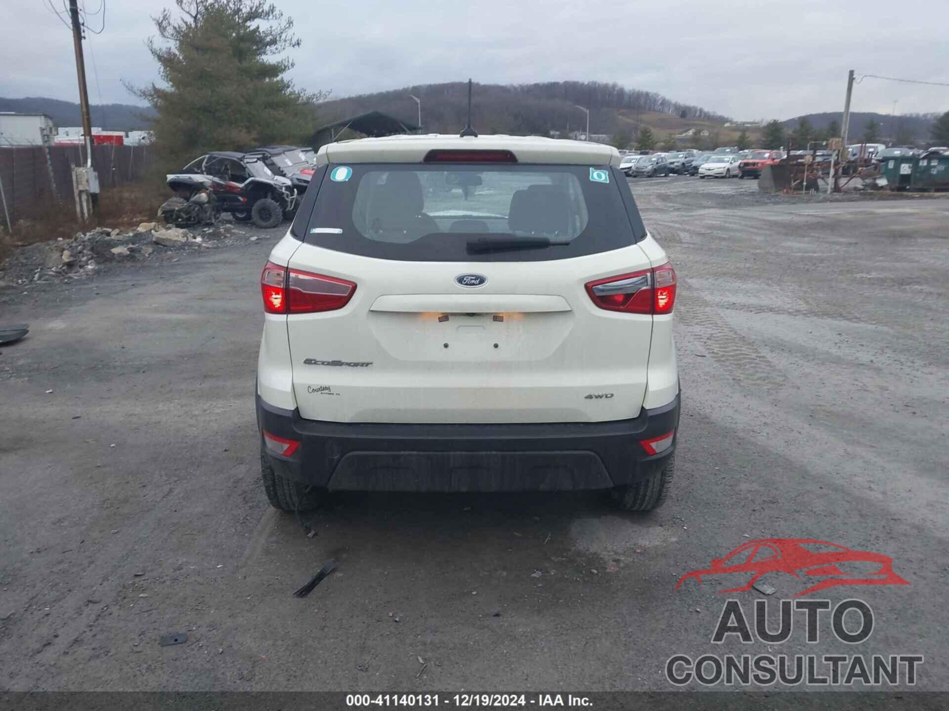 FORD ECOSPORT 2021 - MAJ6S3FL8MC427878