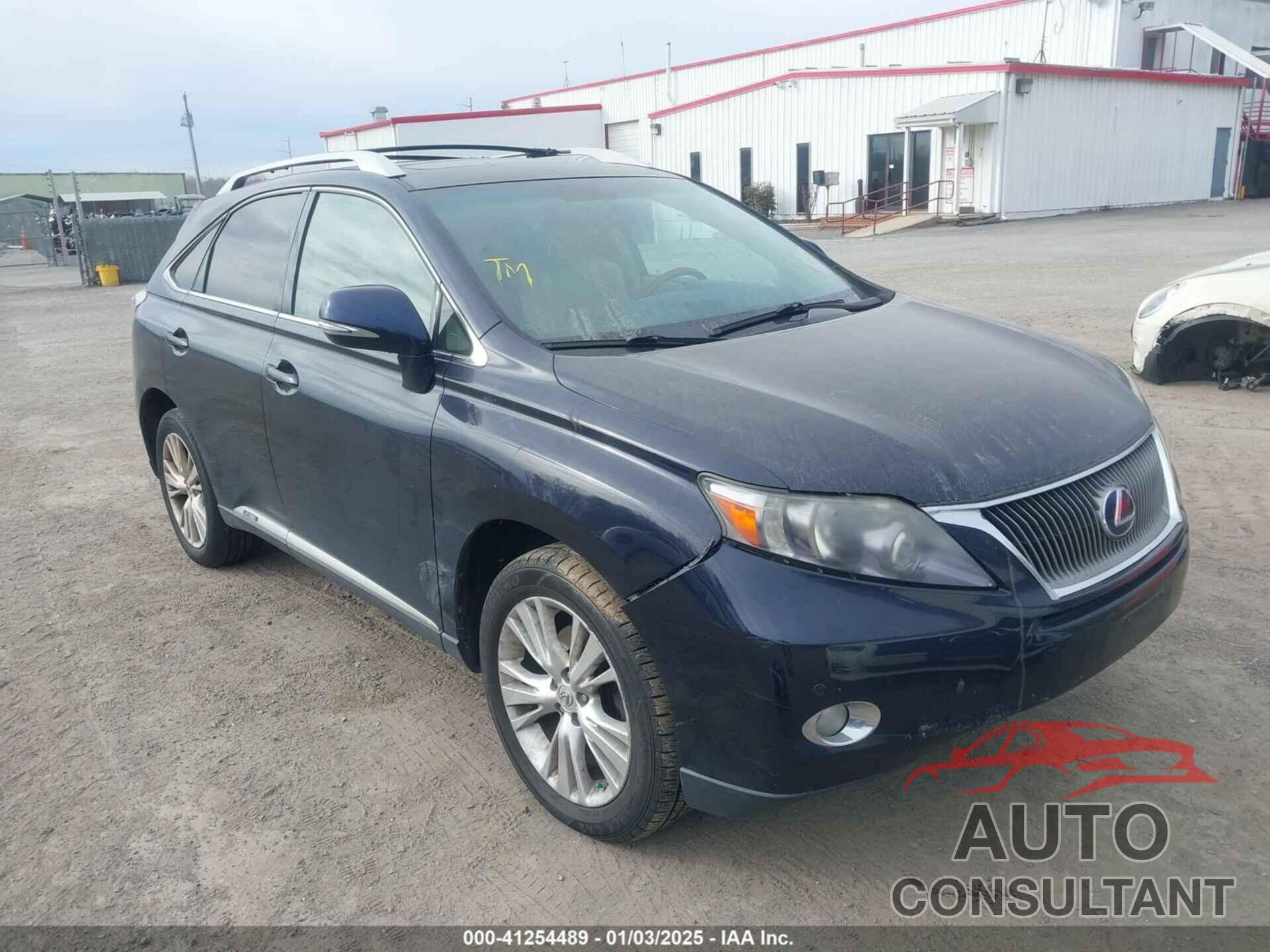 LEXUS RX 450H 2010 - JTJBC1BA3A2024324