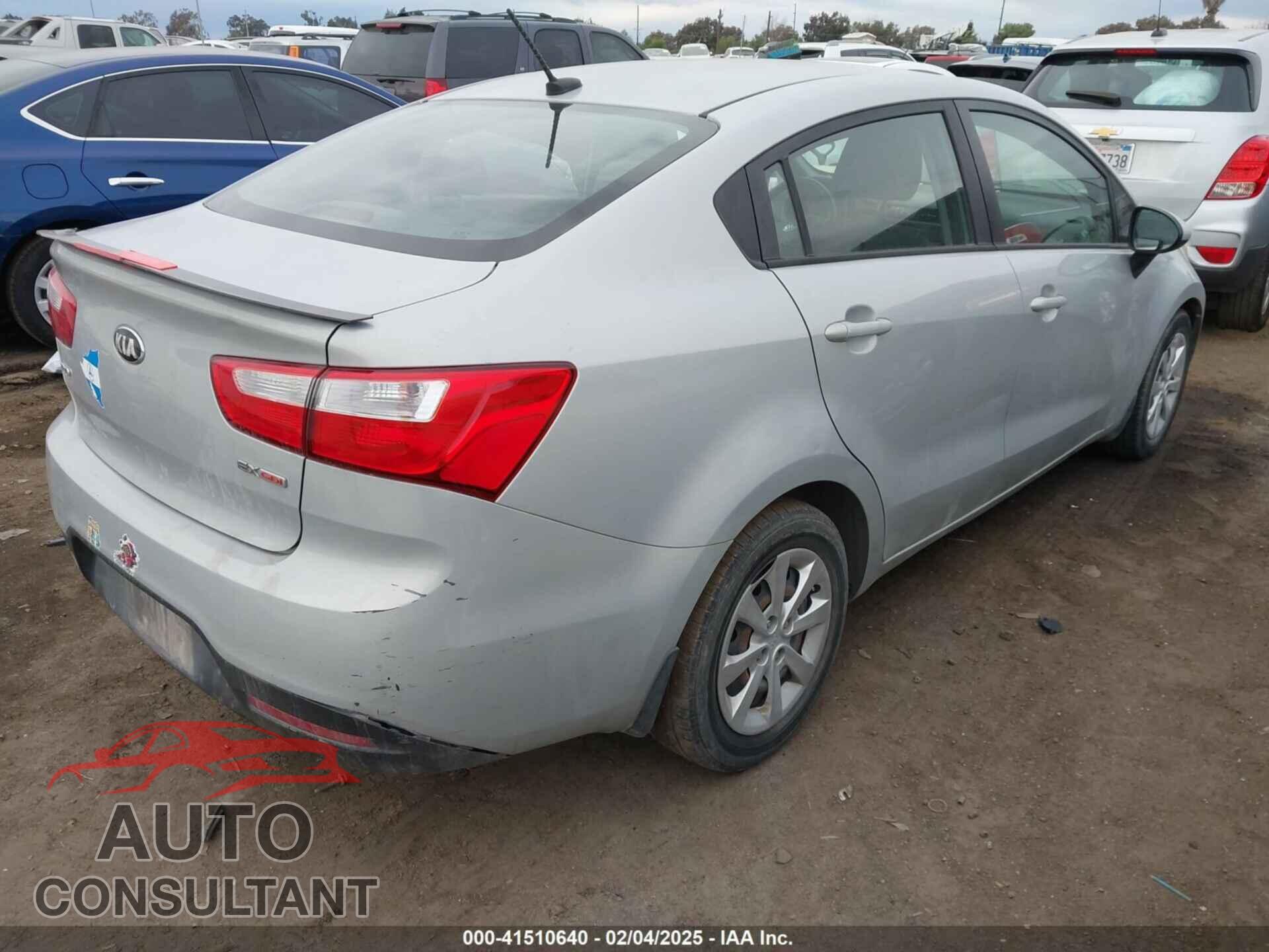 KIA RIO 2014 - KNADN4A35E6356867