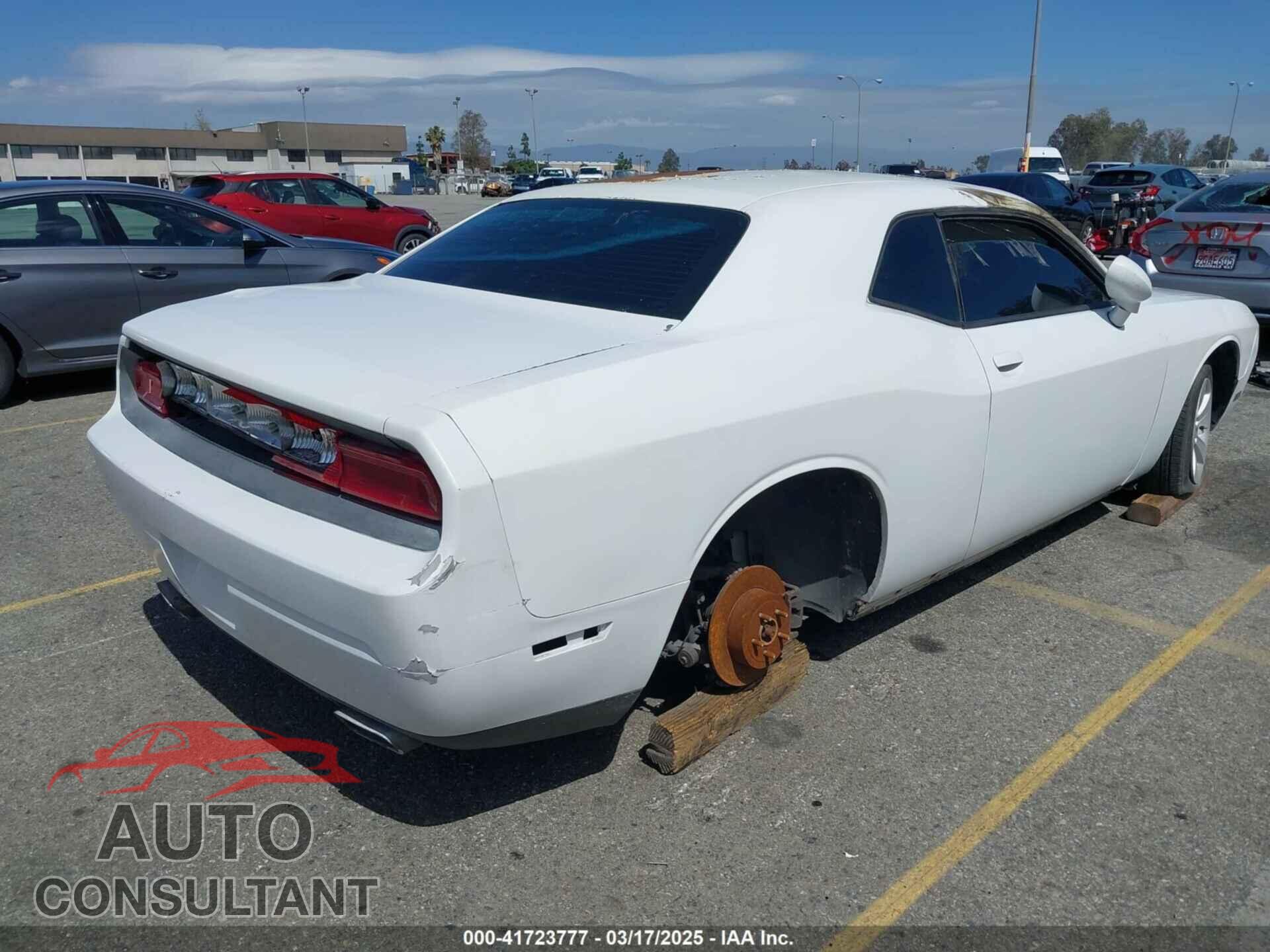 DODGE CHALLENGER 2012 - 2C3CDYAG8CH259271