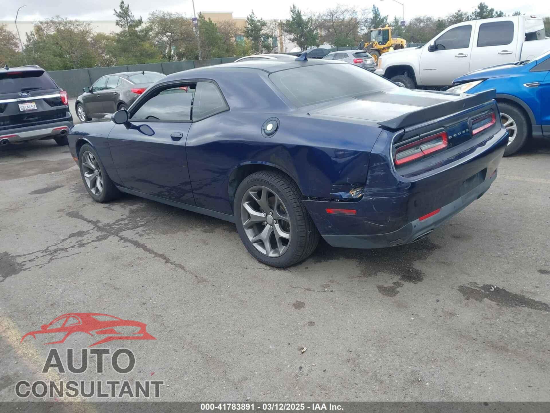 DODGE CHALLENGER 2016 - 2C3CDZAG3GH329741
