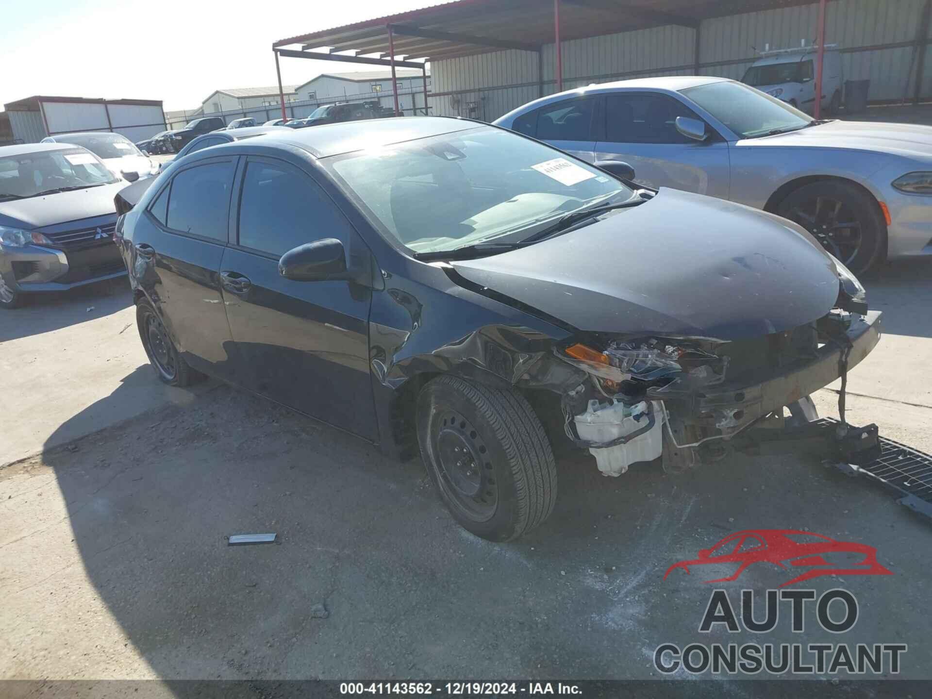 TOYOTA COROLLA 2019 - 5YFBURHE9KP890380