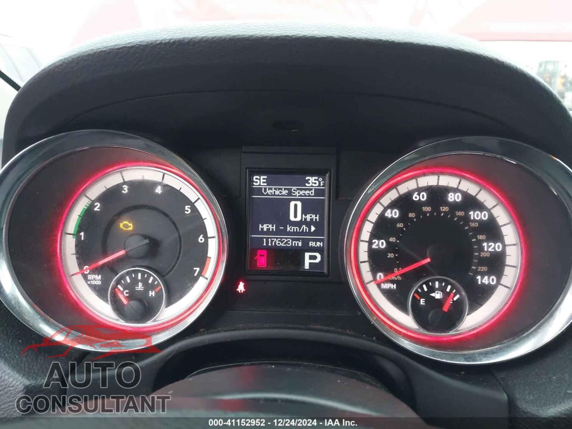 DODGE DURANGO 2013 - 1C4RDJAG4DC575428