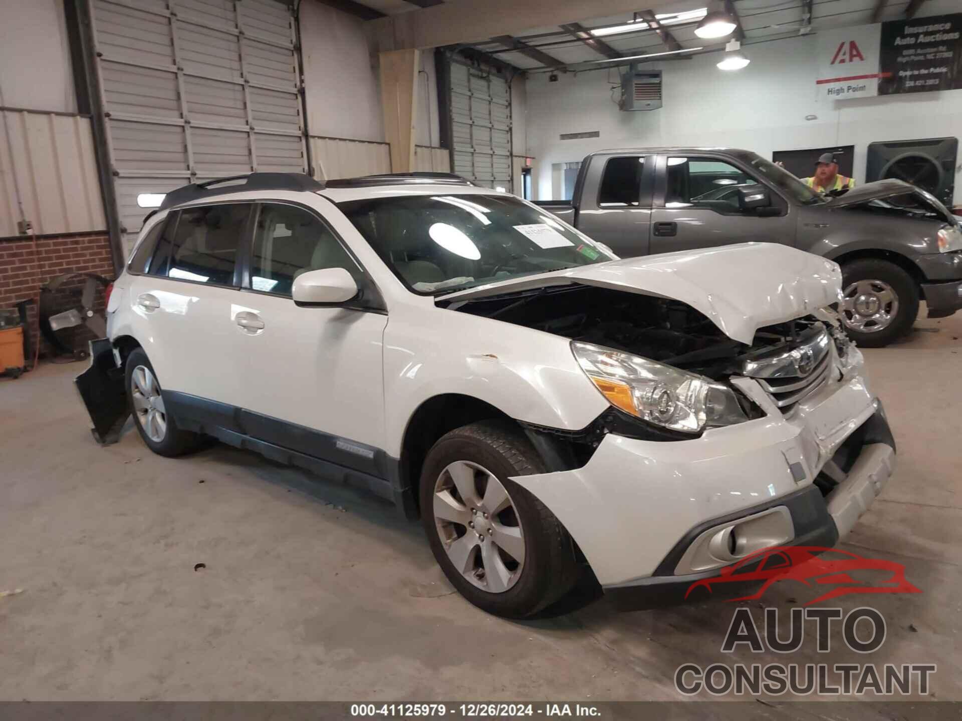 SUBARU OUTBACK 2011 - 4S4BRDLC7B2368237