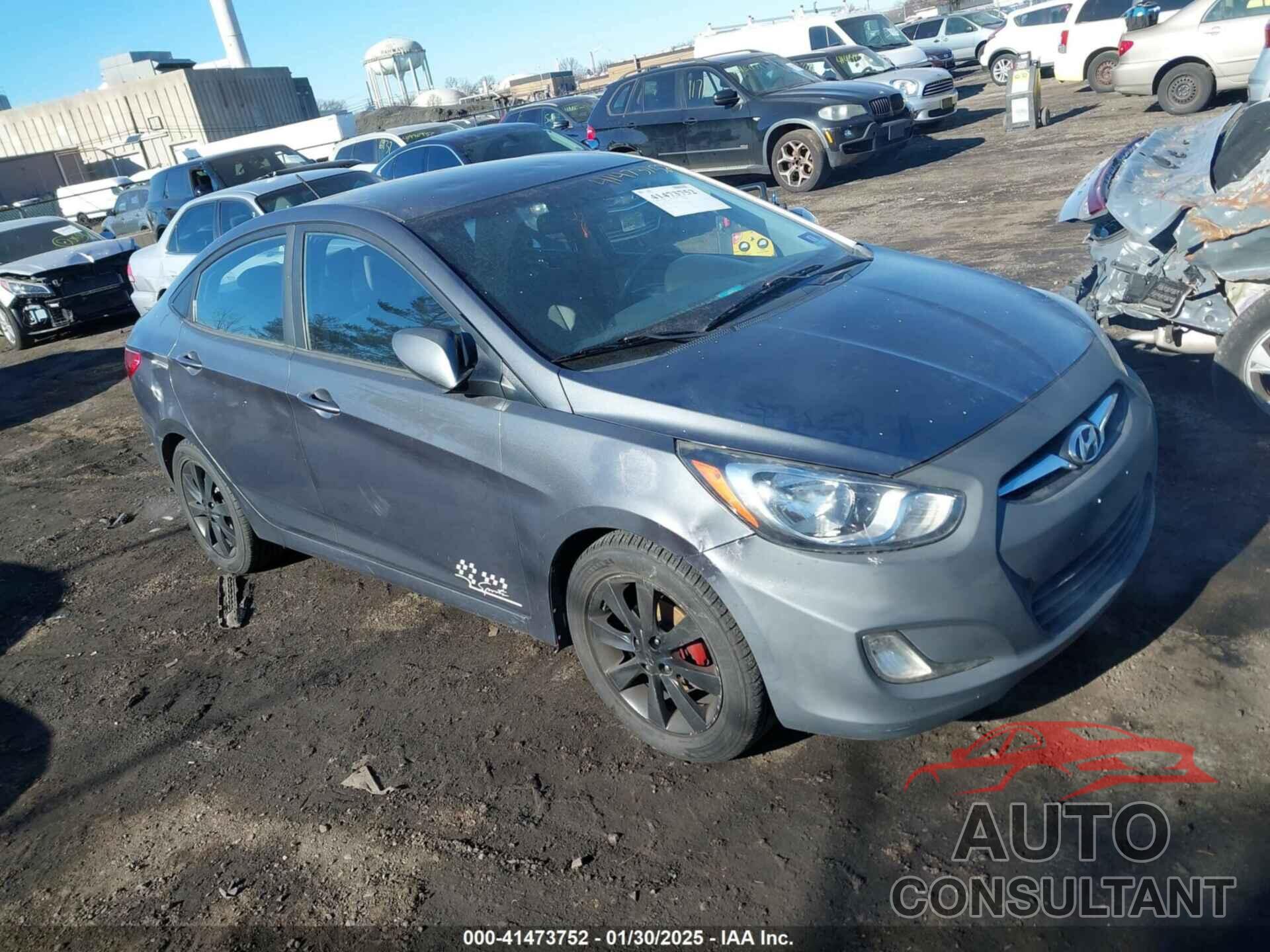 HYUNDAI ACCENT 2012 - KMHCU4AE7CU210638