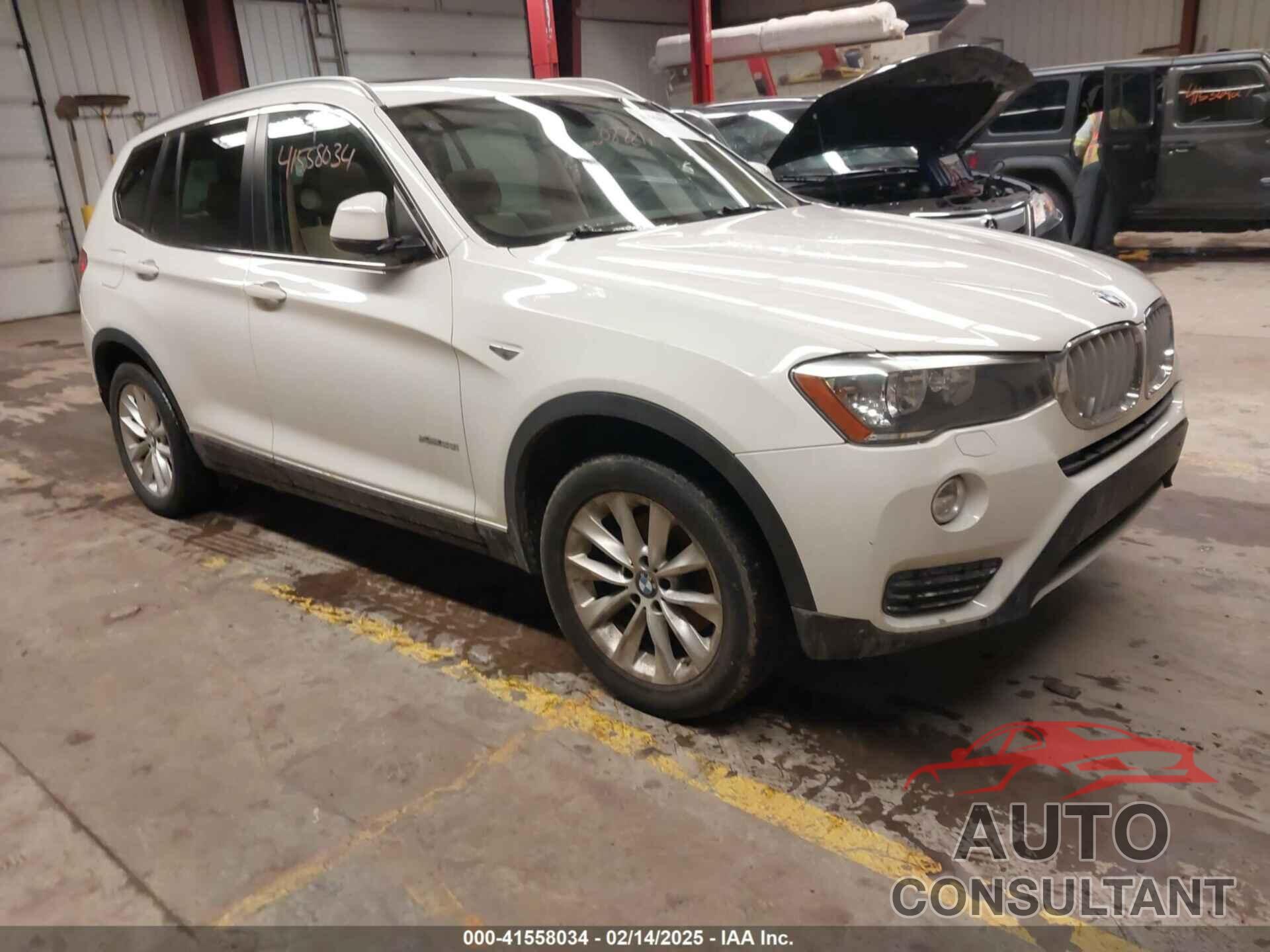 BMW X3 2015 - 5UXWX9C59F0D54076