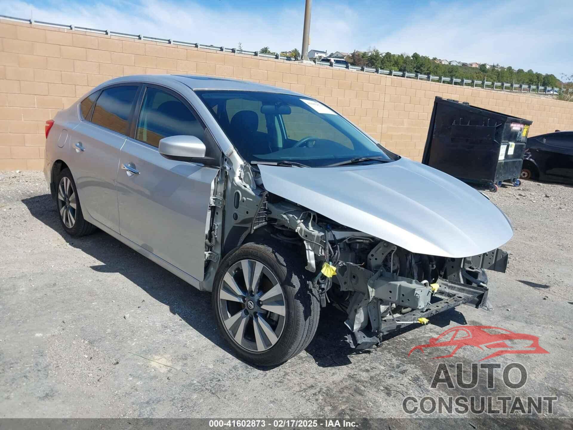 NISSAN SENTRA 2019 - 3N1AB7AP5KY411618
