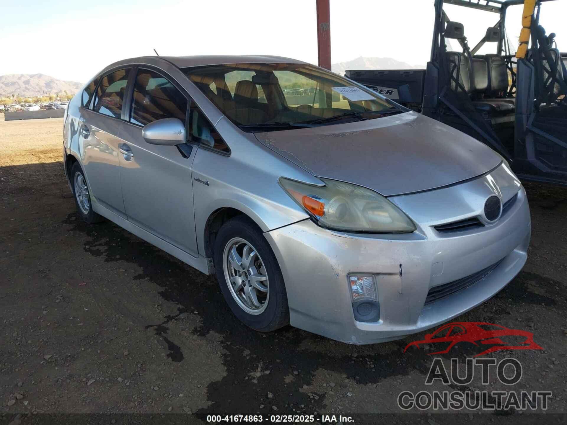 TOYOTA PRIUS 2010 - JTDKN3DU0A0229434
