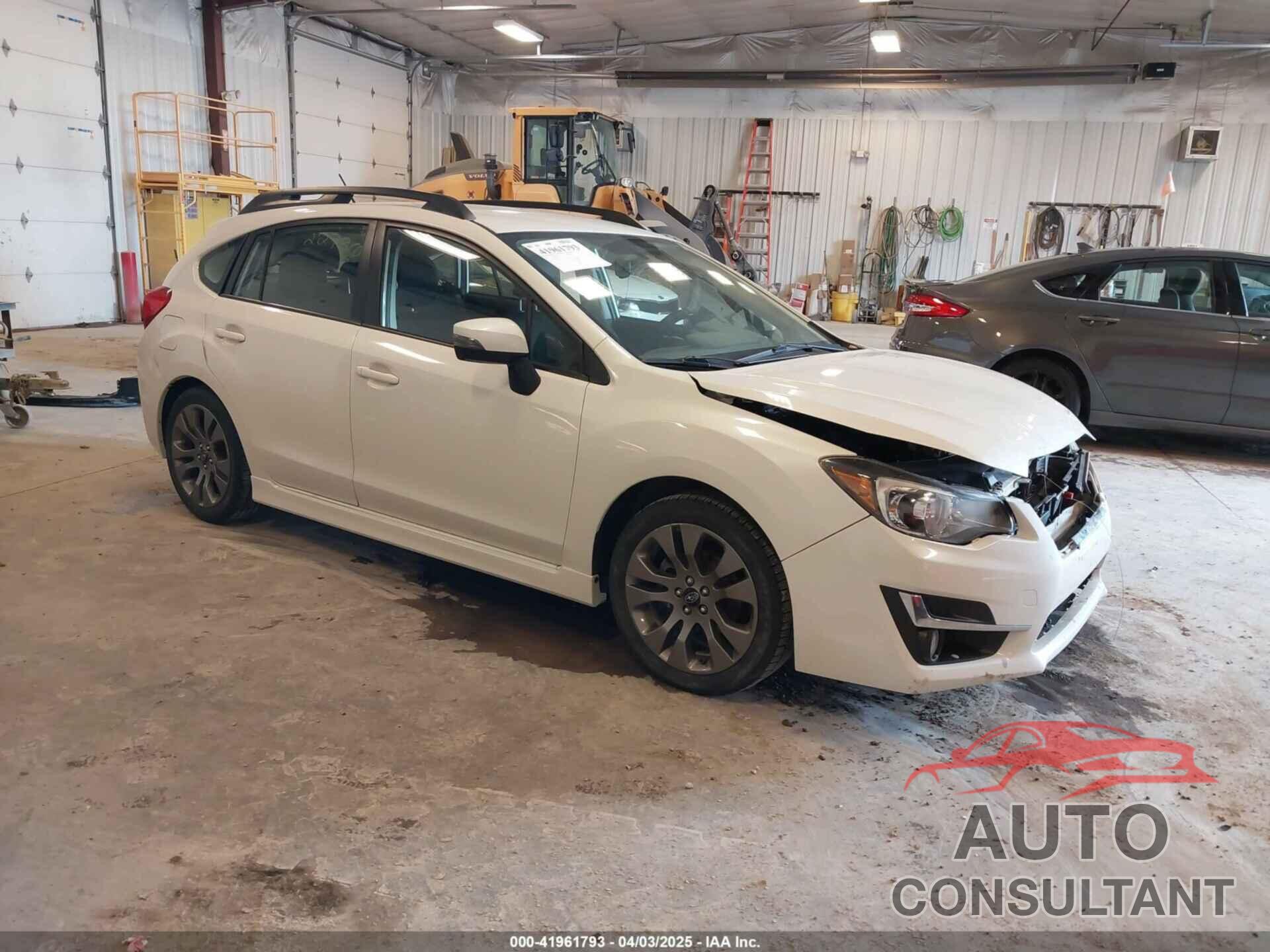 SUBARU IMPREZA 2015 - JF1GPAT62F8282822