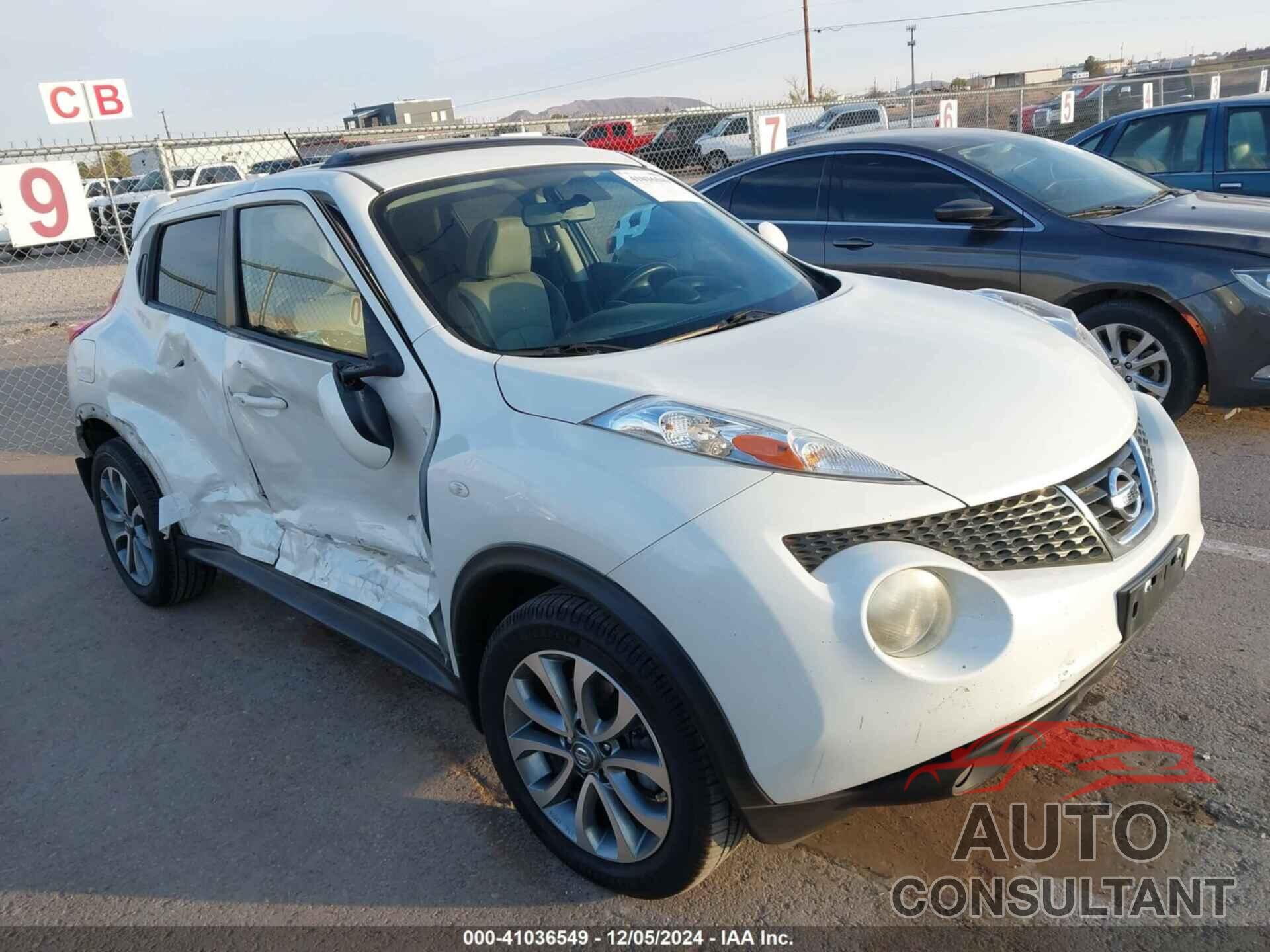 NISSAN JUKE 2013 - JN8AF5MR8DT206717