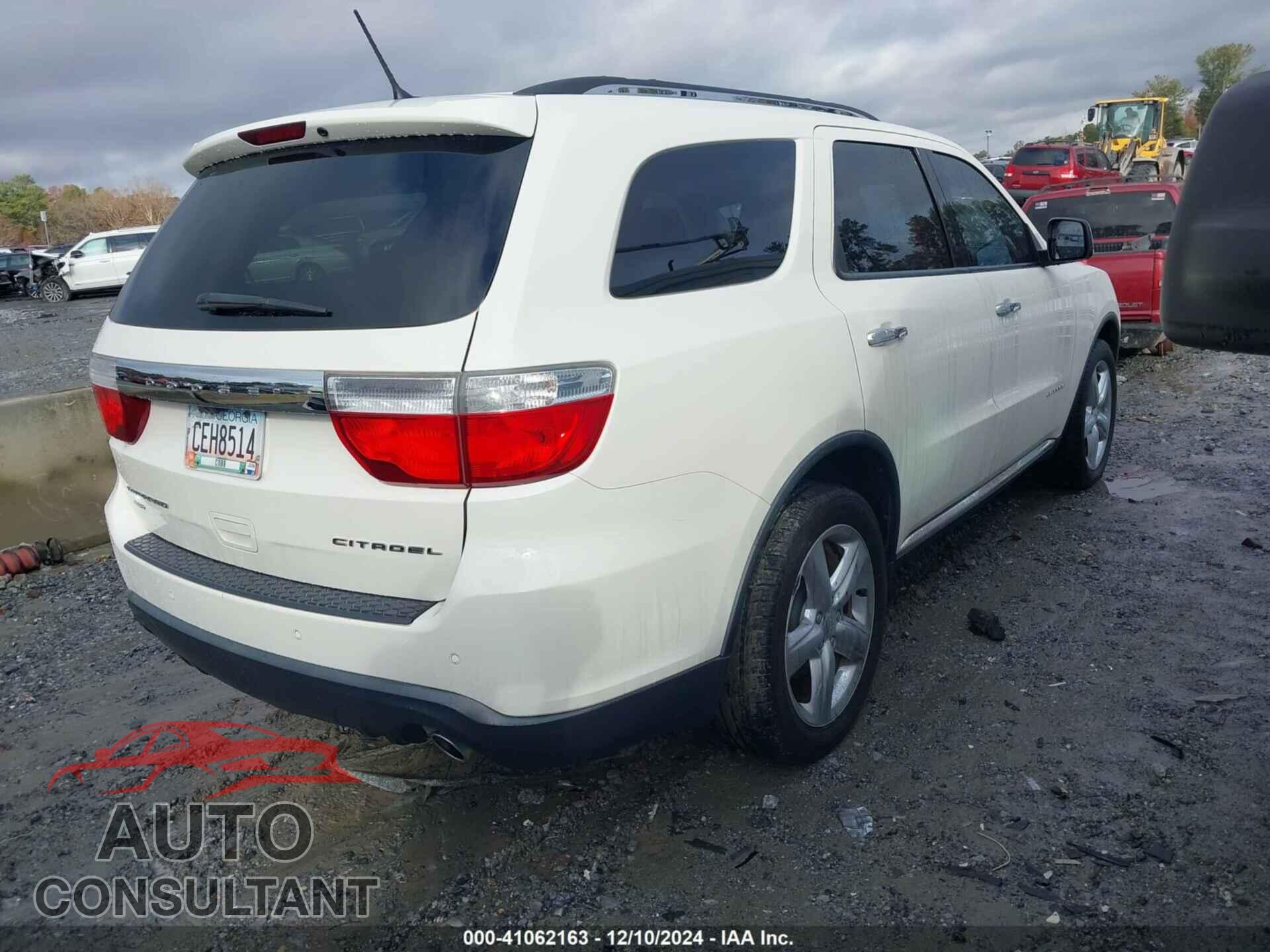 DODGE DURANGO 2011 - 1D4SE5GT0BC661443