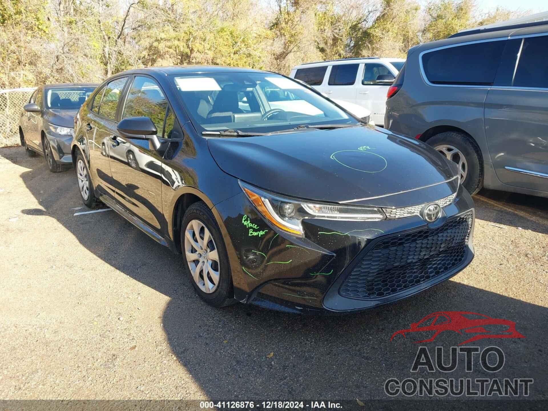 TOYOTA COROLLA 2021 - 5YFEPMAE0MP219894