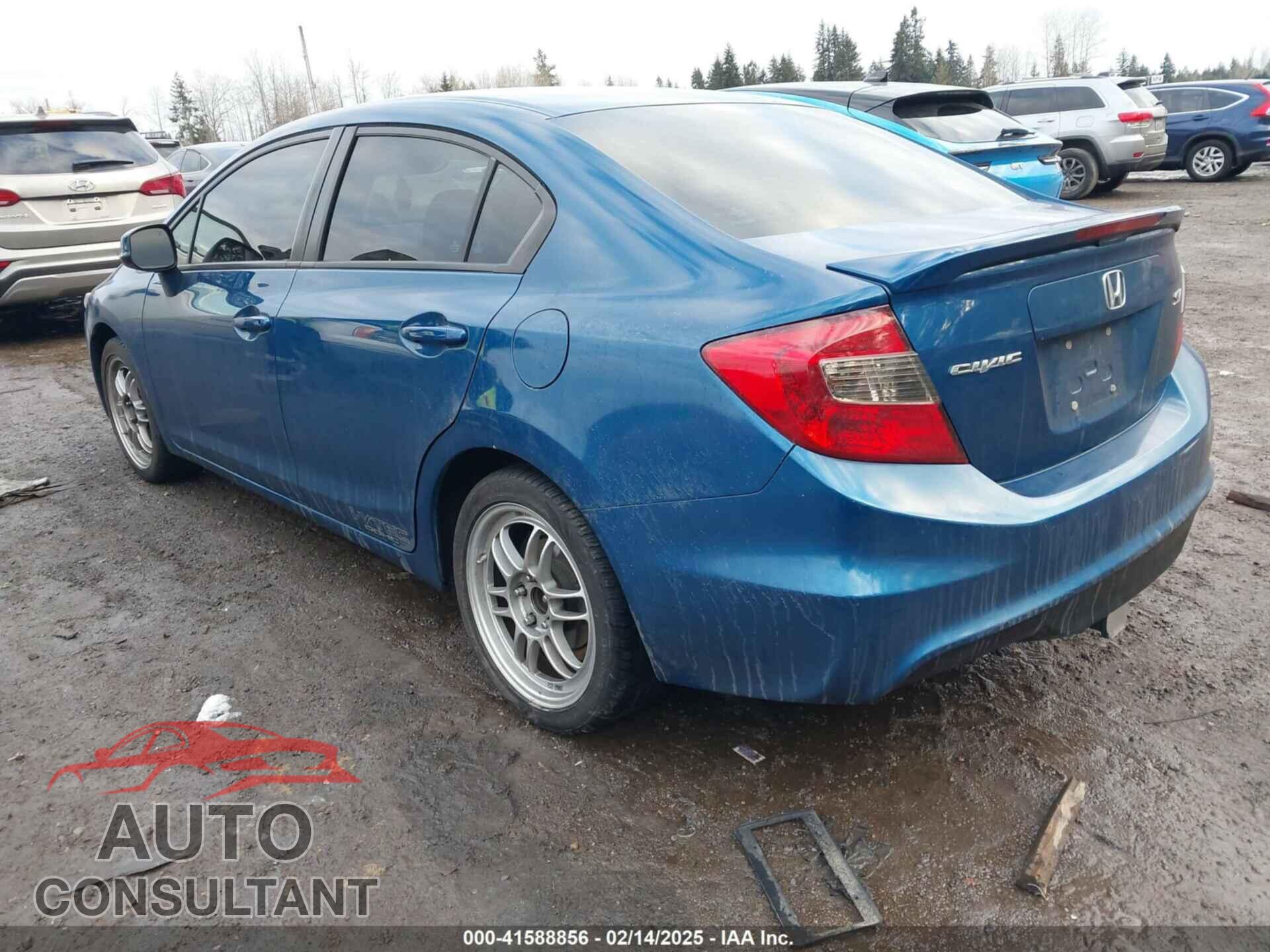 HONDA CIVIC 2012 - 2HGFB6E50CH705345