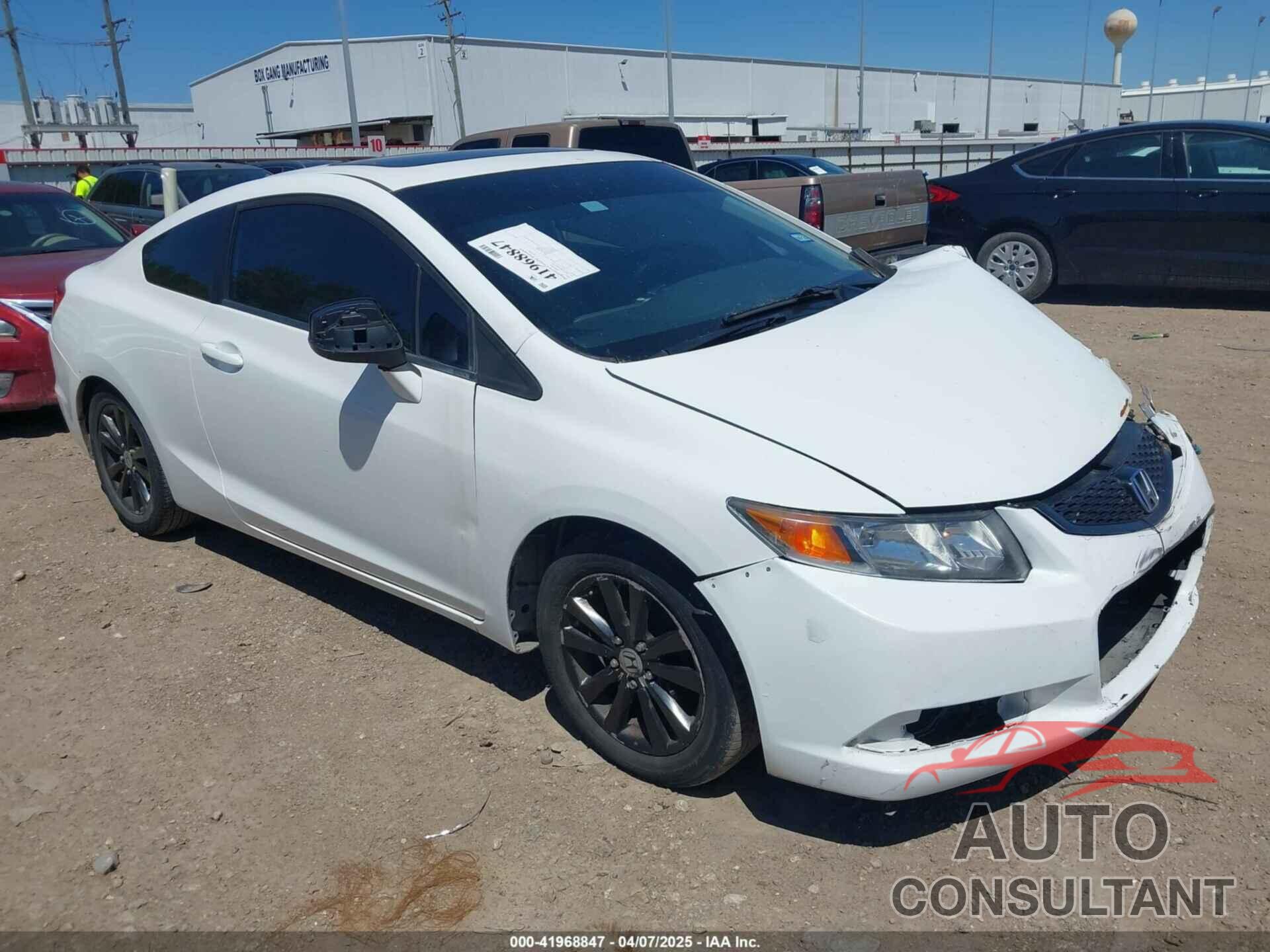 HONDA CIVIC 2012 - 2HGFG3B85CH523719