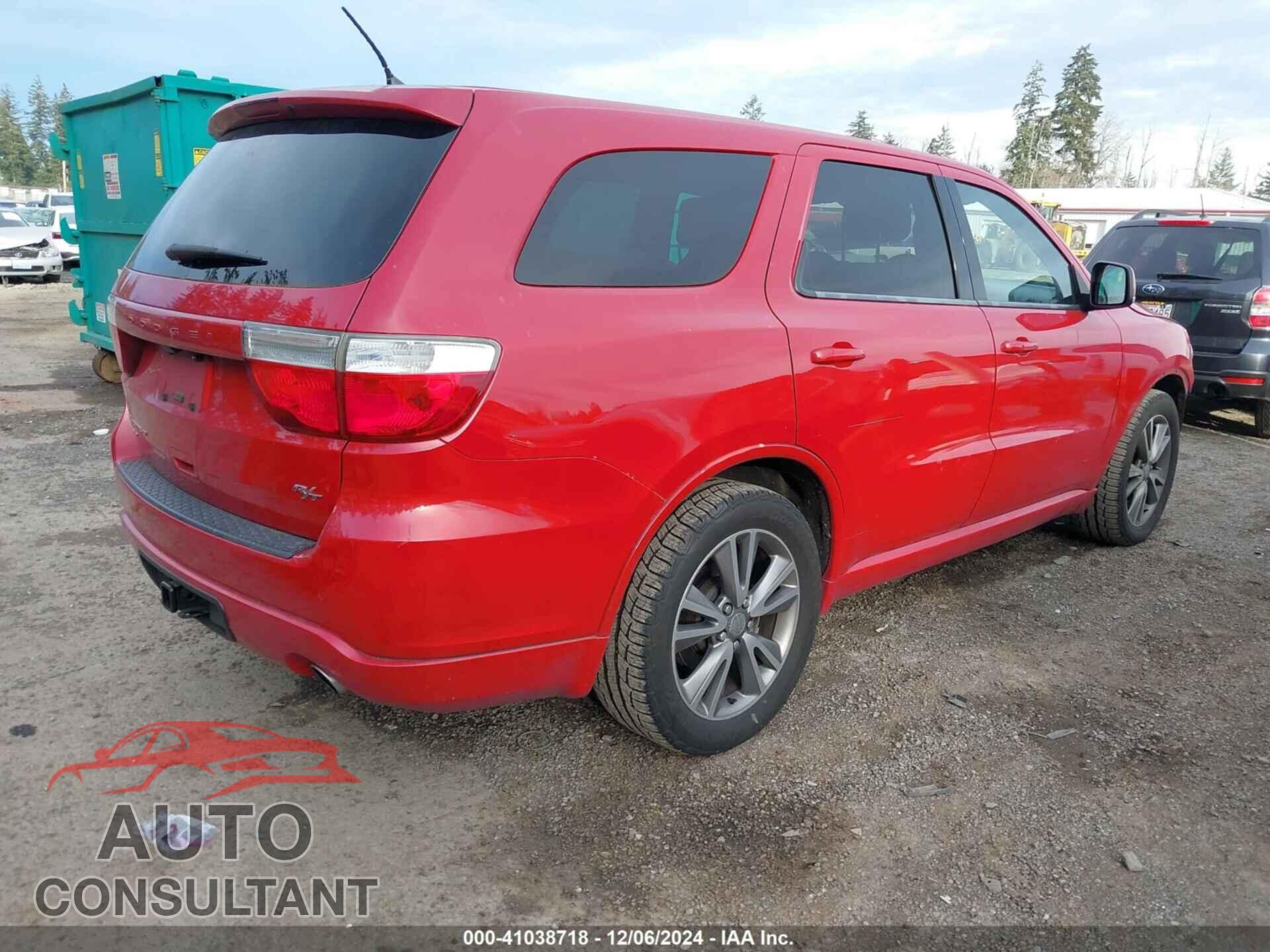 DODGE DURANGO 2013 - 1C4SDJCT3DC540830