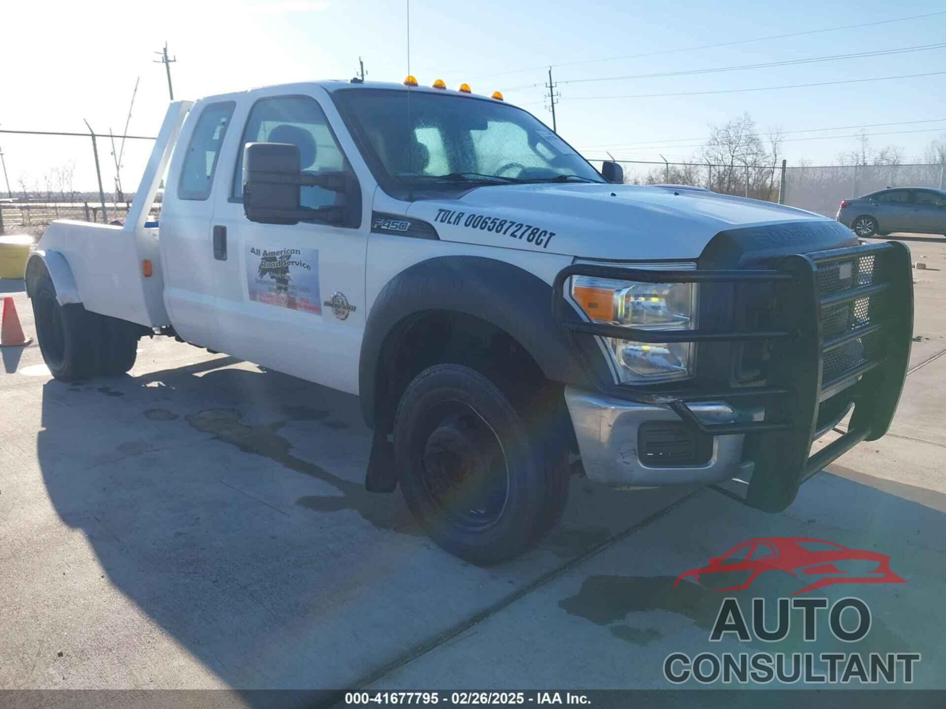 FORD F-450 CHASSIS 2015 - 1FD0X4GT6FED15055
