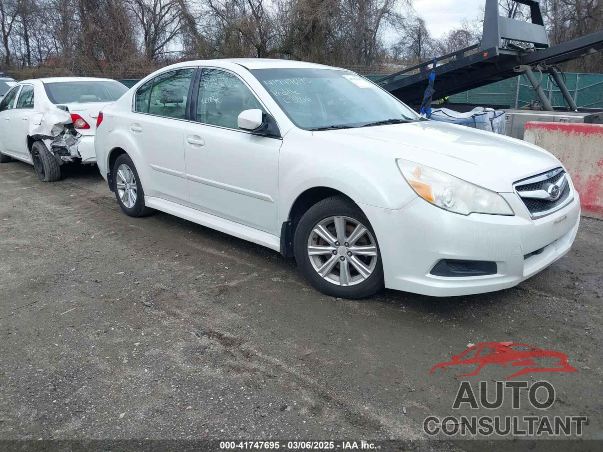 SUBARU LEGACY 2012 - 4S3BMBC68C3022520