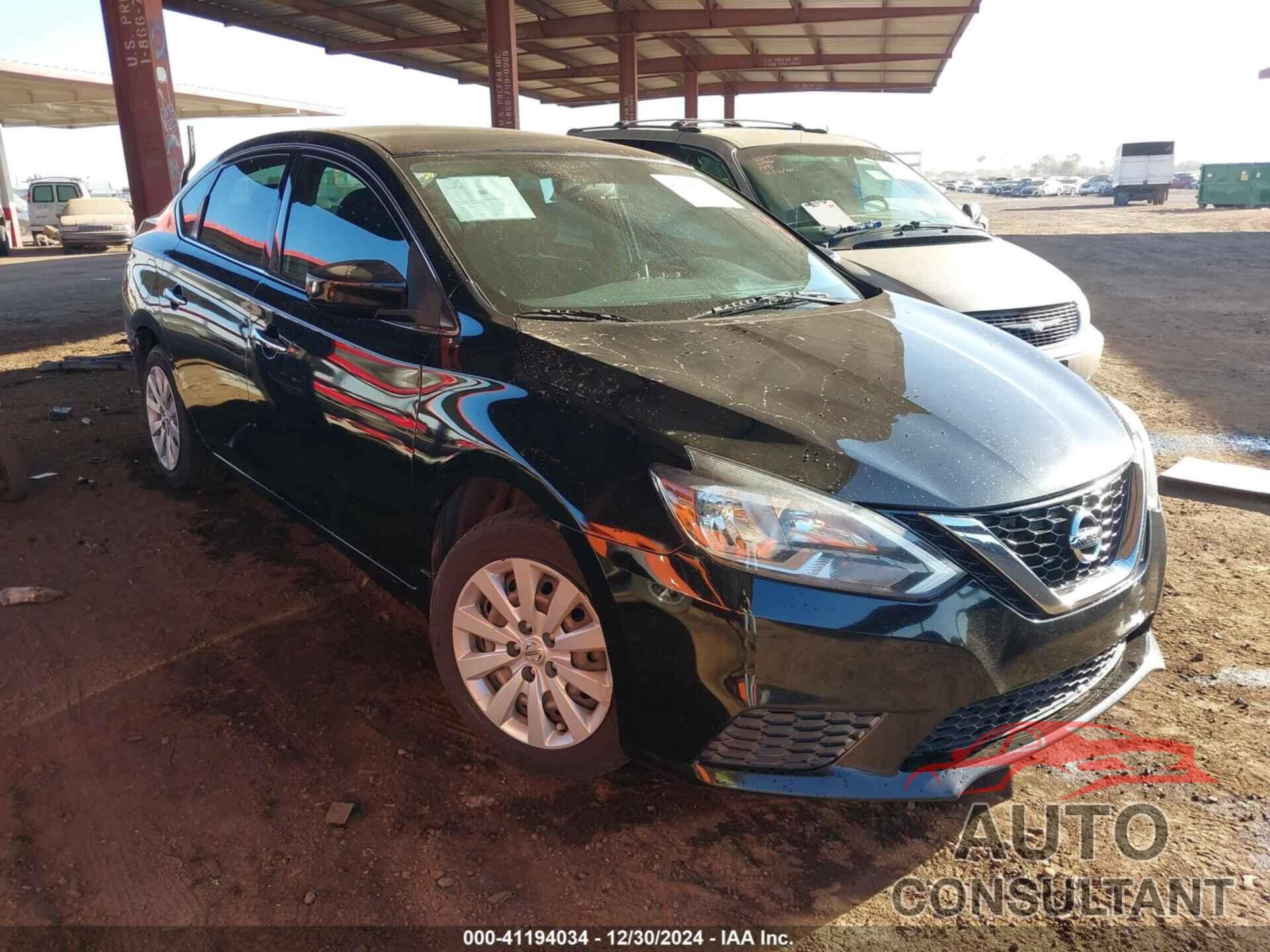 NISSAN SENTRA 2017 - 3N1AB7AP3HL710563