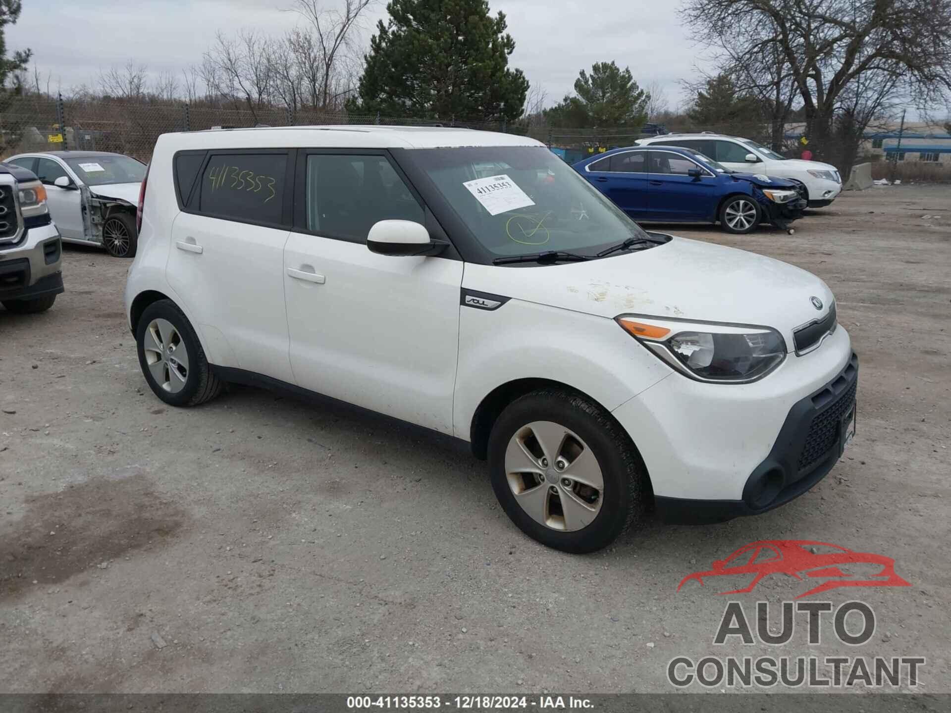 KIA SOUL 2016 - KNDJN2A25G7265855