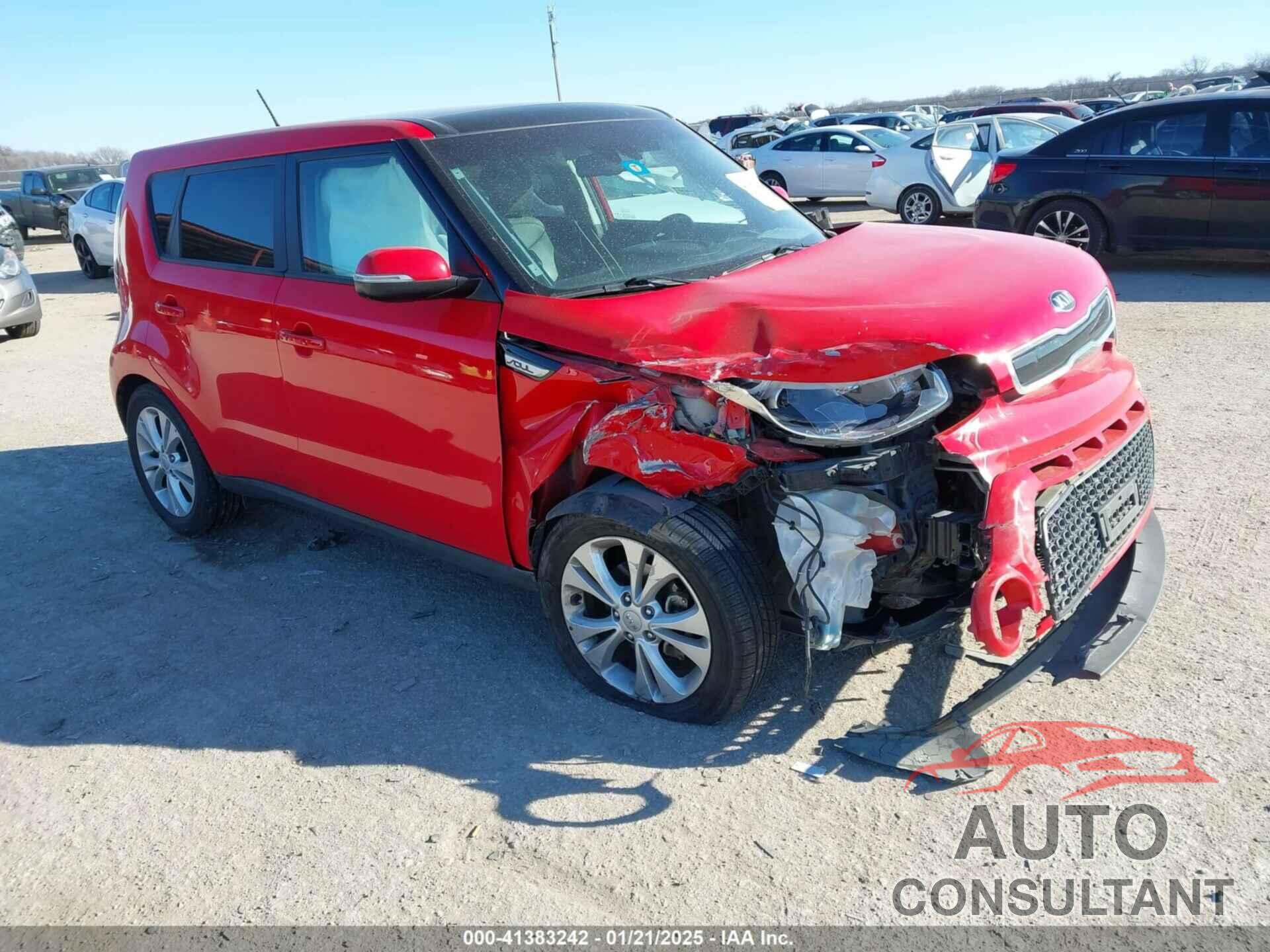 KIA SOUL 2016 - KNDJX3A51G7862365