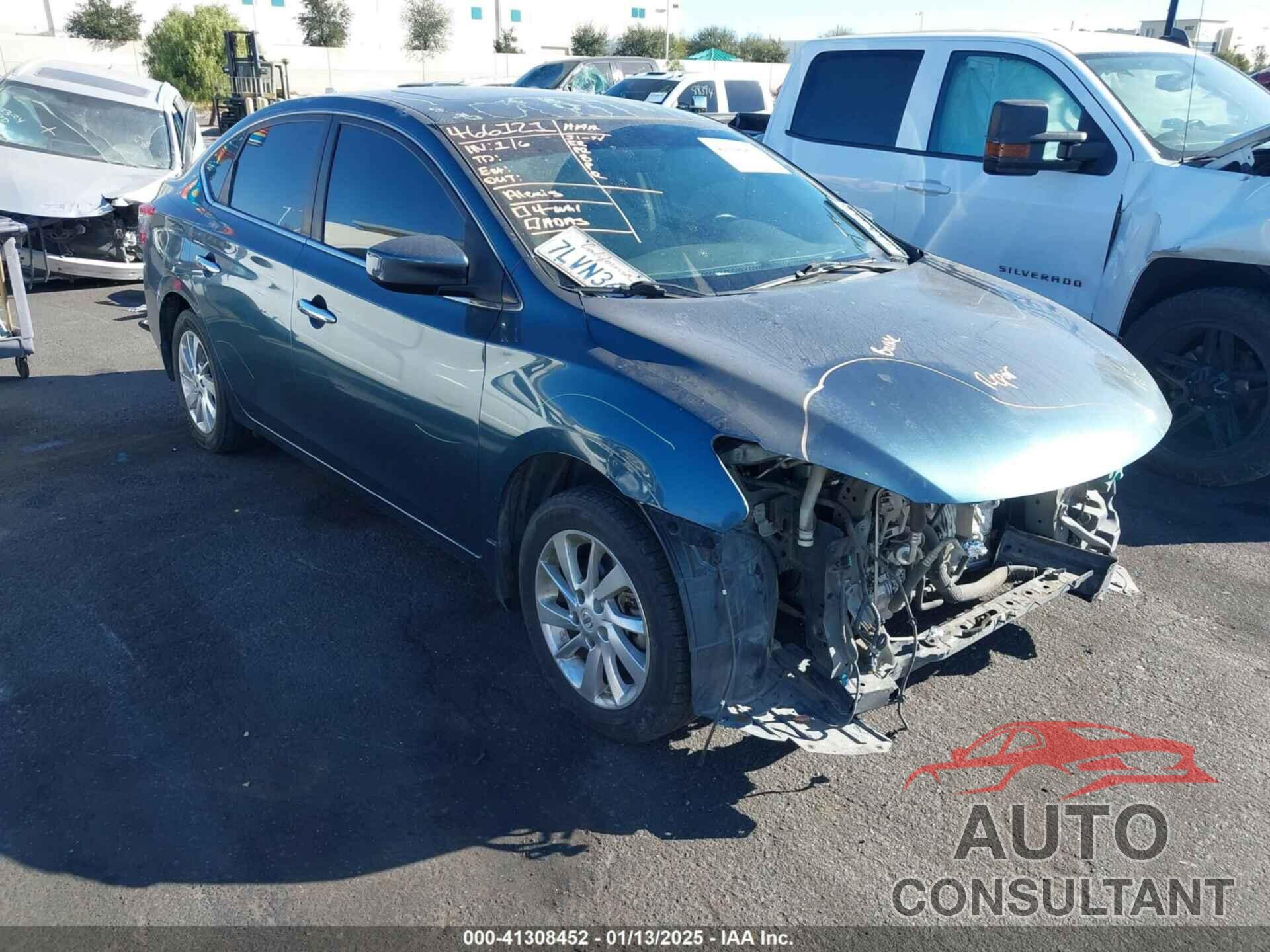 NISSAN SENTRA 2015 - 3N1AB7AP2FY271114