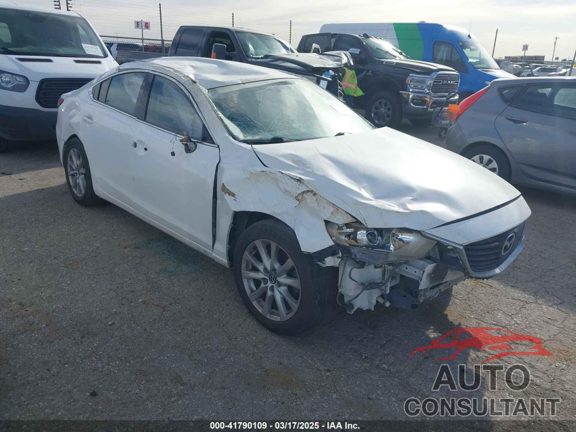 MAZDA MAZDA6 2016 - JM1GJ1U57G1480694