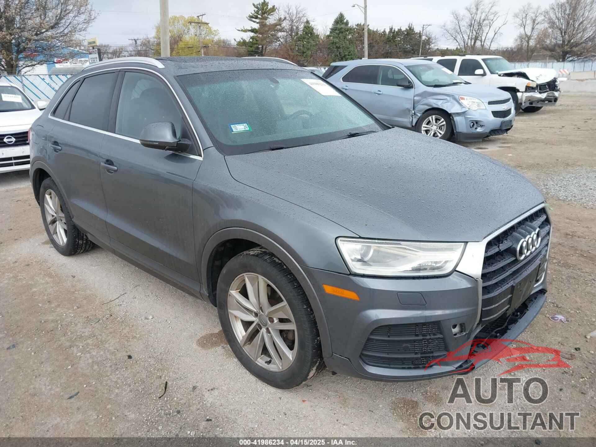 AUDI Q3 2016 - WA1BFCFS6GR010436