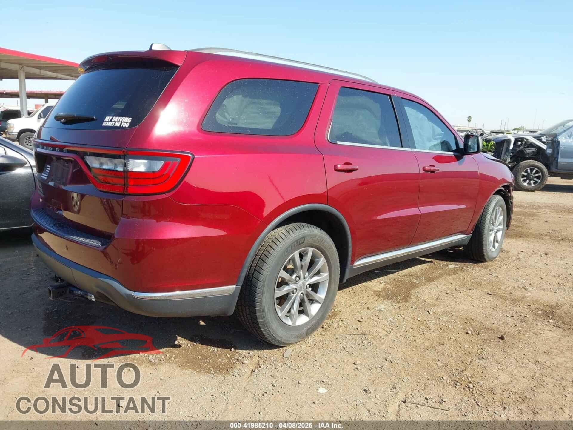DODGE DURANGO 2018 - 1C4RDJAG6JC340850