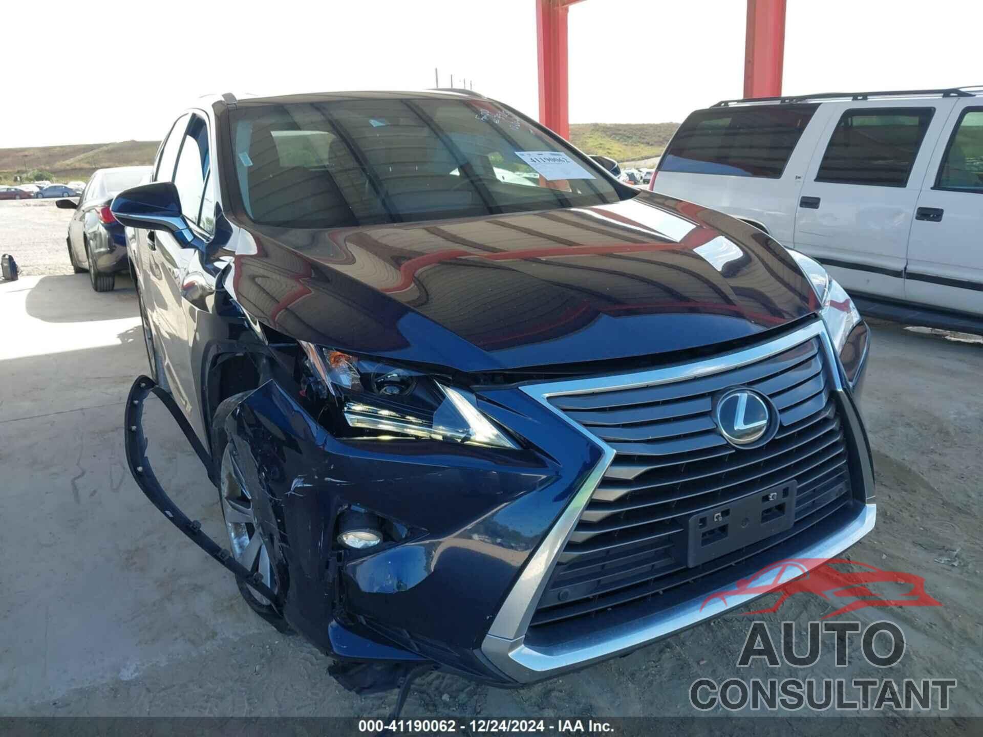 LEXUS RX 350 2018 - 2T2BZMCA9JC164165