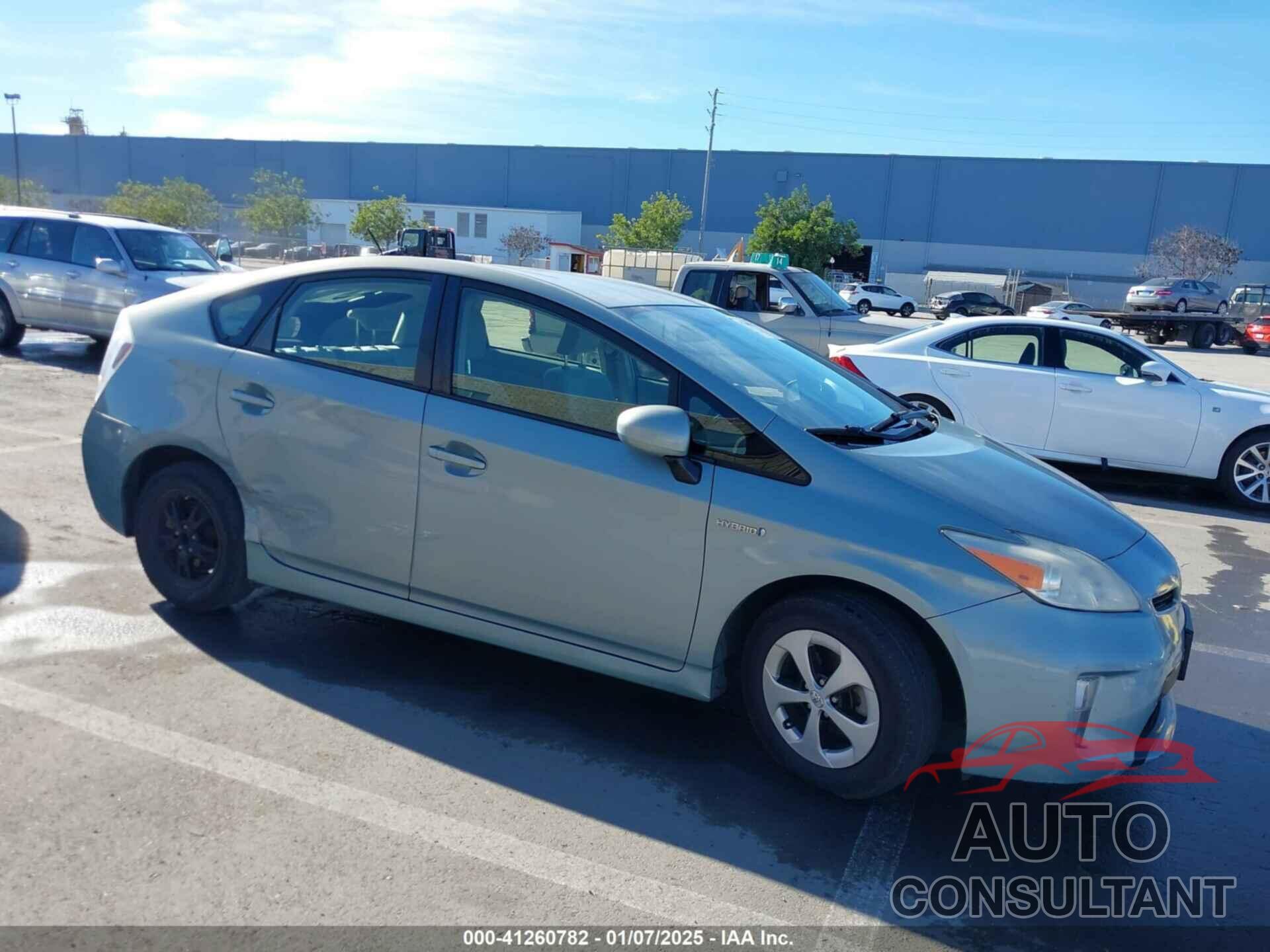 TOYOTA PRIUS 2012 - JTDKN3DUXC5424804