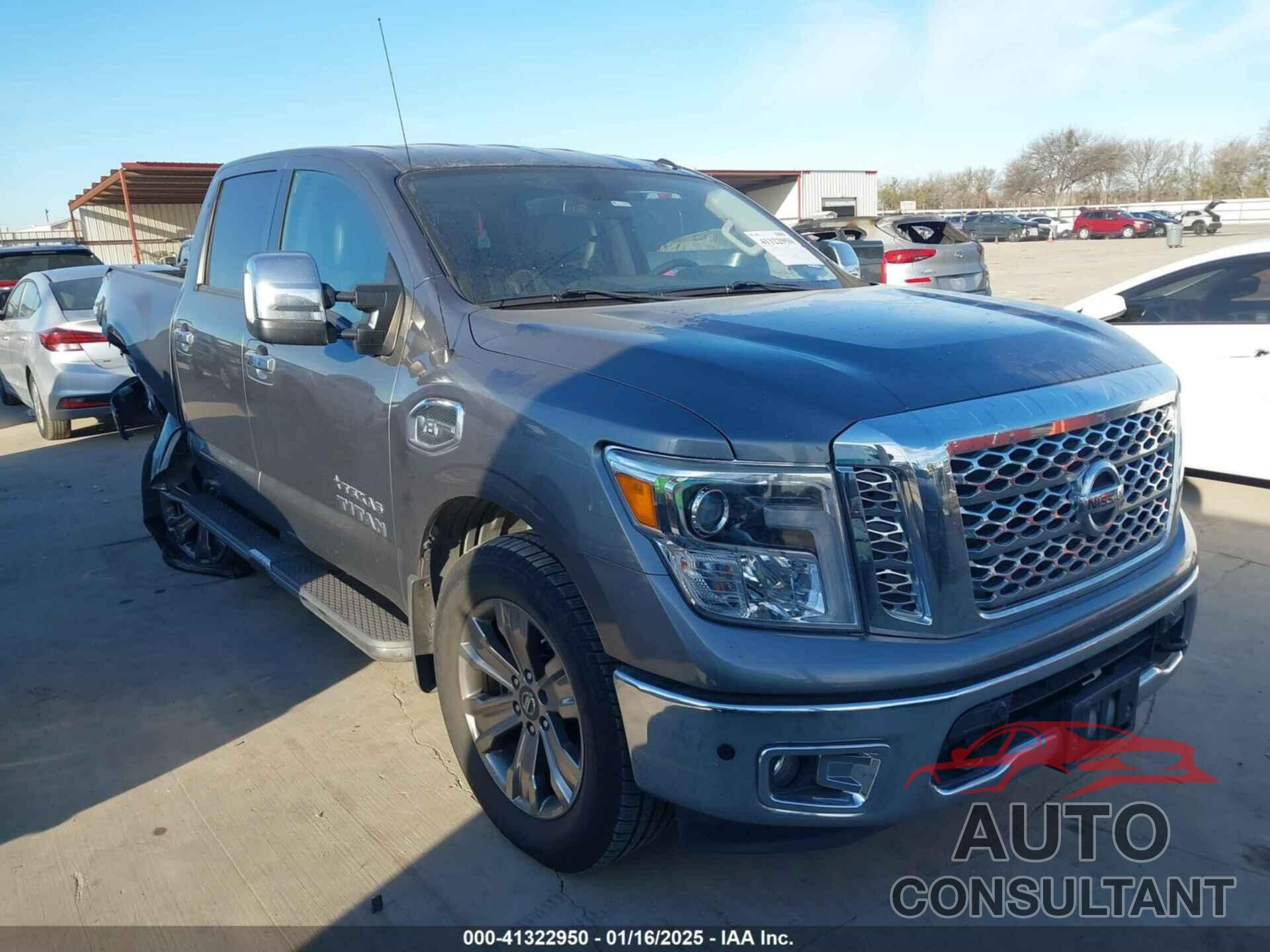 NISSAN TITAN 2017 - 1N6AA1E64HN572012