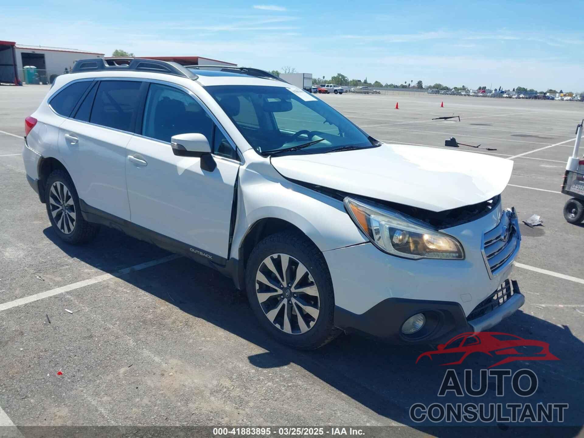 SUBARU OUTBACK 2016 - 4S4BSANC1G3300890