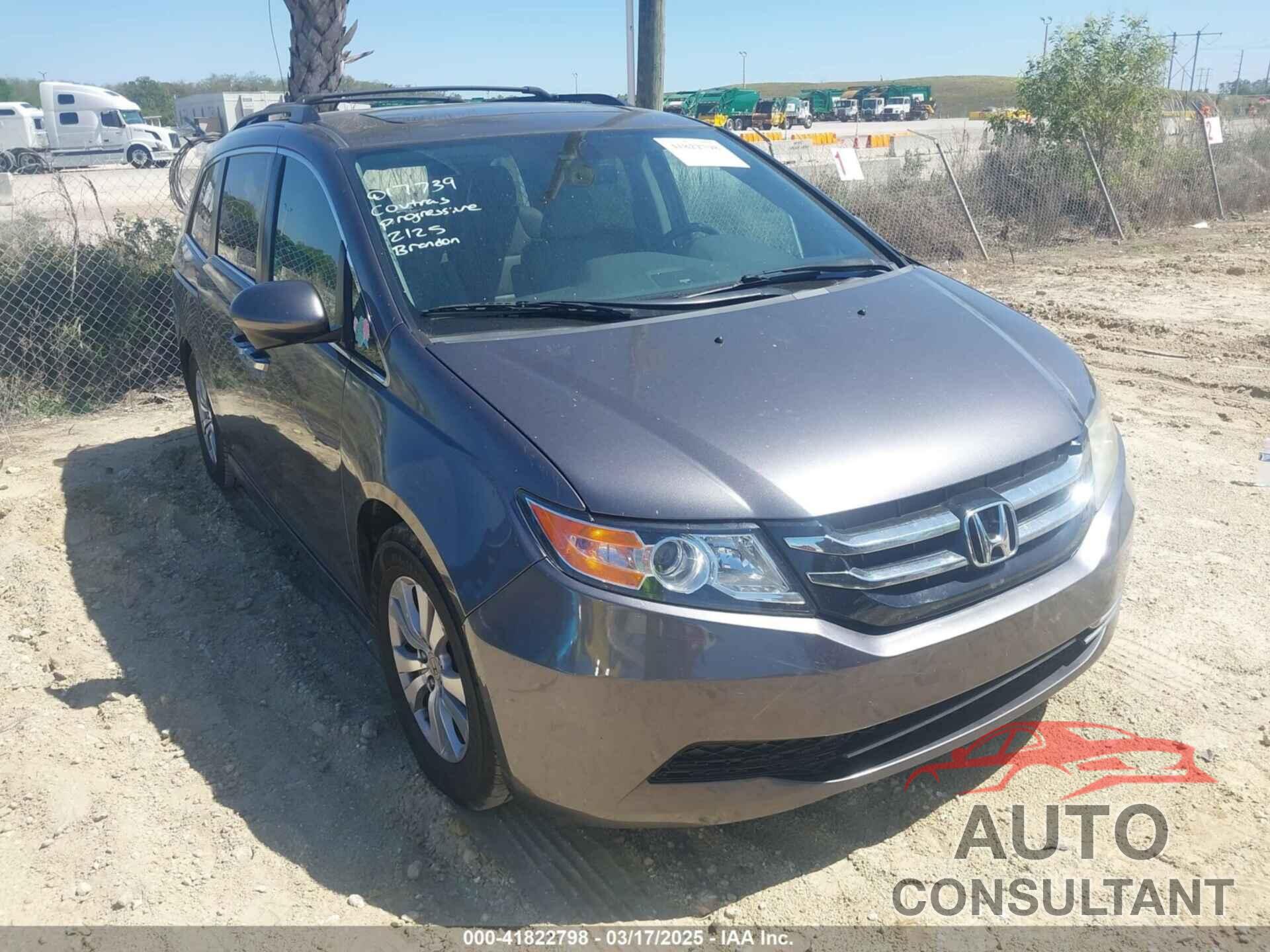HONDA ODYSSEY 2015 - 5FNRL5H61FB048170